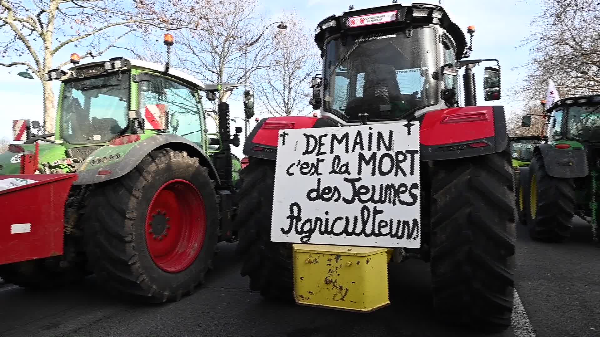 French farmers demonstration - 01/13/2026