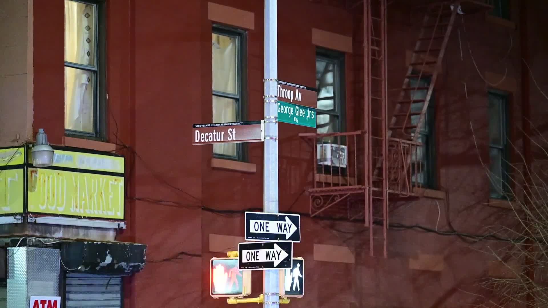 NYPD Works Scene Where 85-year-old Julia Boomer Fatally Stabbed Repeatedly Inside Of 638 Throop Avenue - 01/13/2026