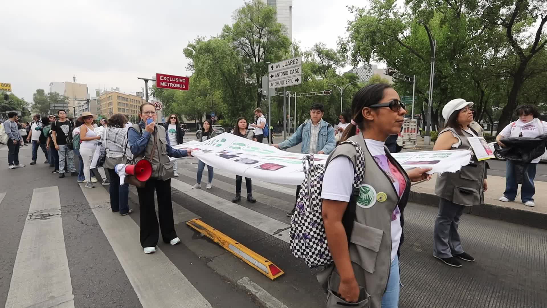 XIII National March for Dignity, national march May 10 in CDMX for the disappeared in the country.