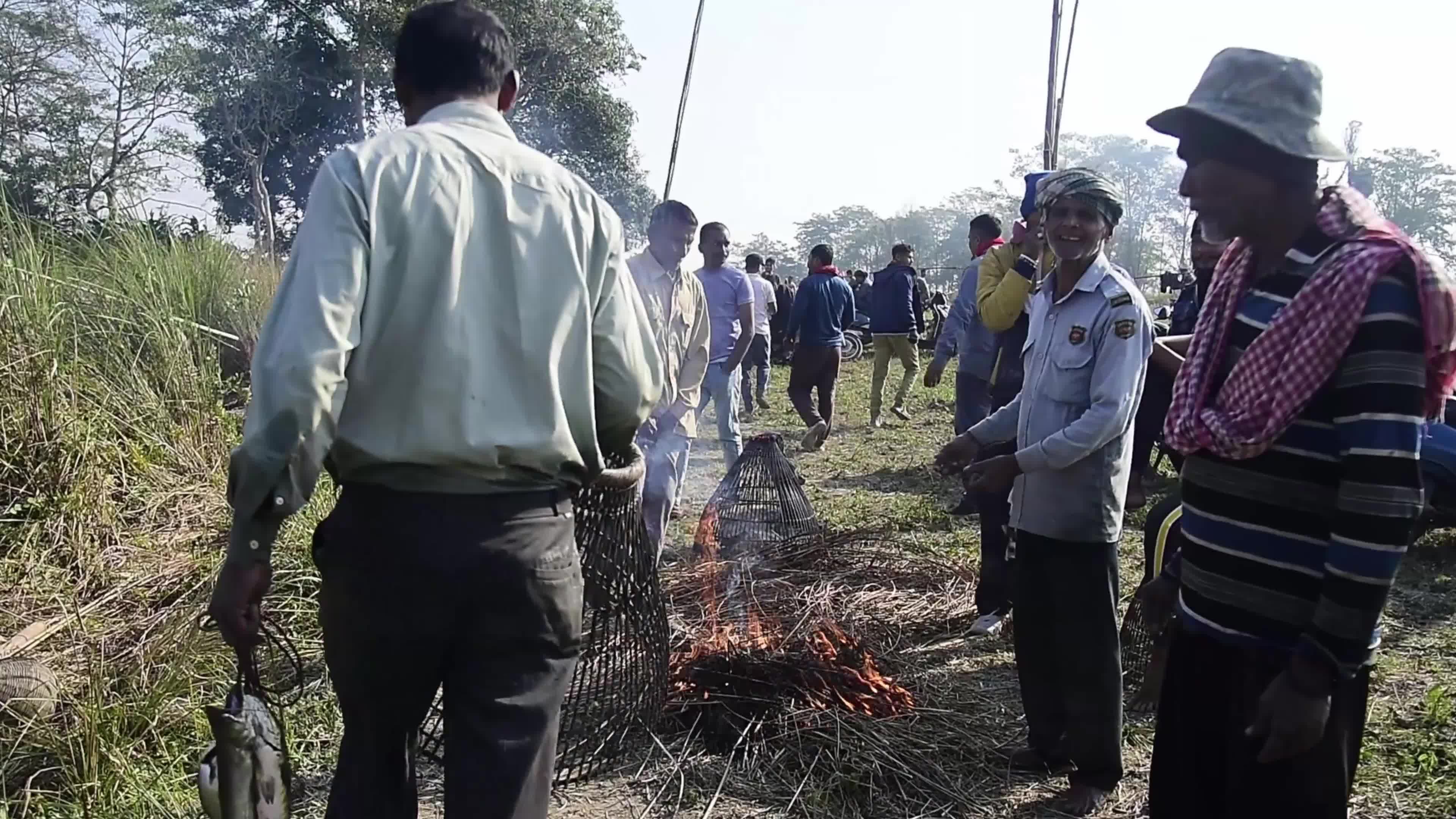  'Bhogali Bihu' festival In India