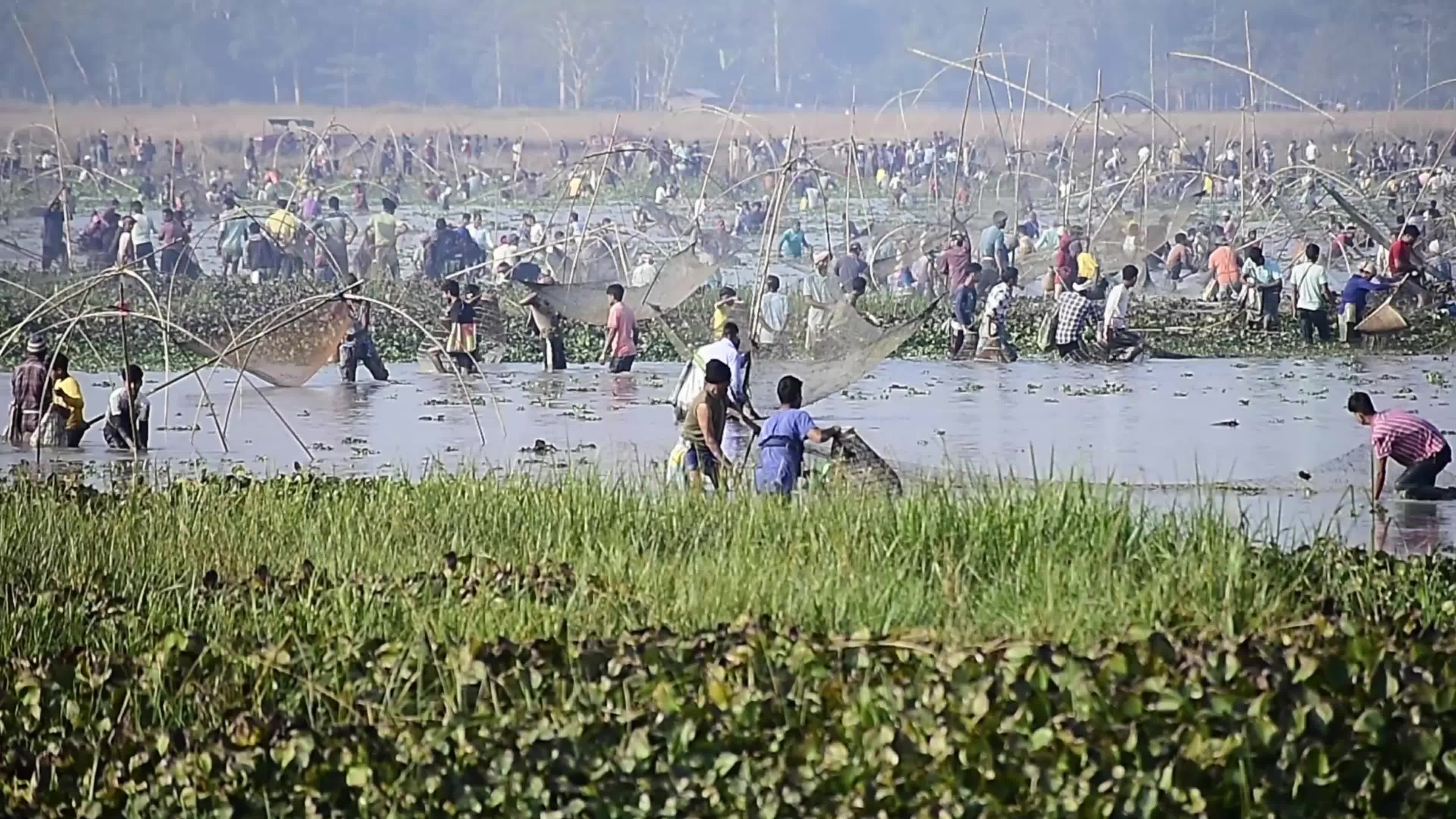  'Bhogali Bihu' festival In India