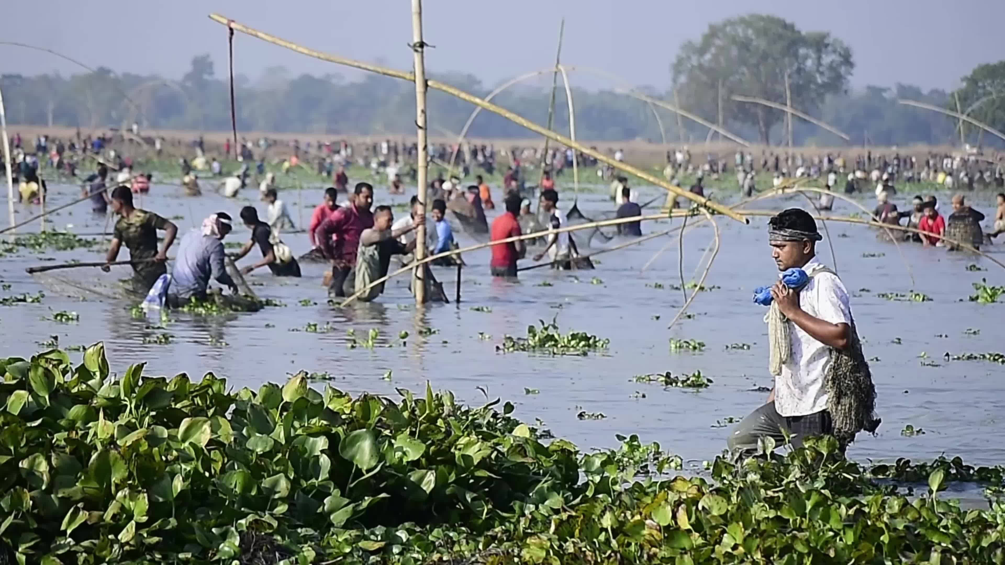  'Bhogali Bihu' festival In India