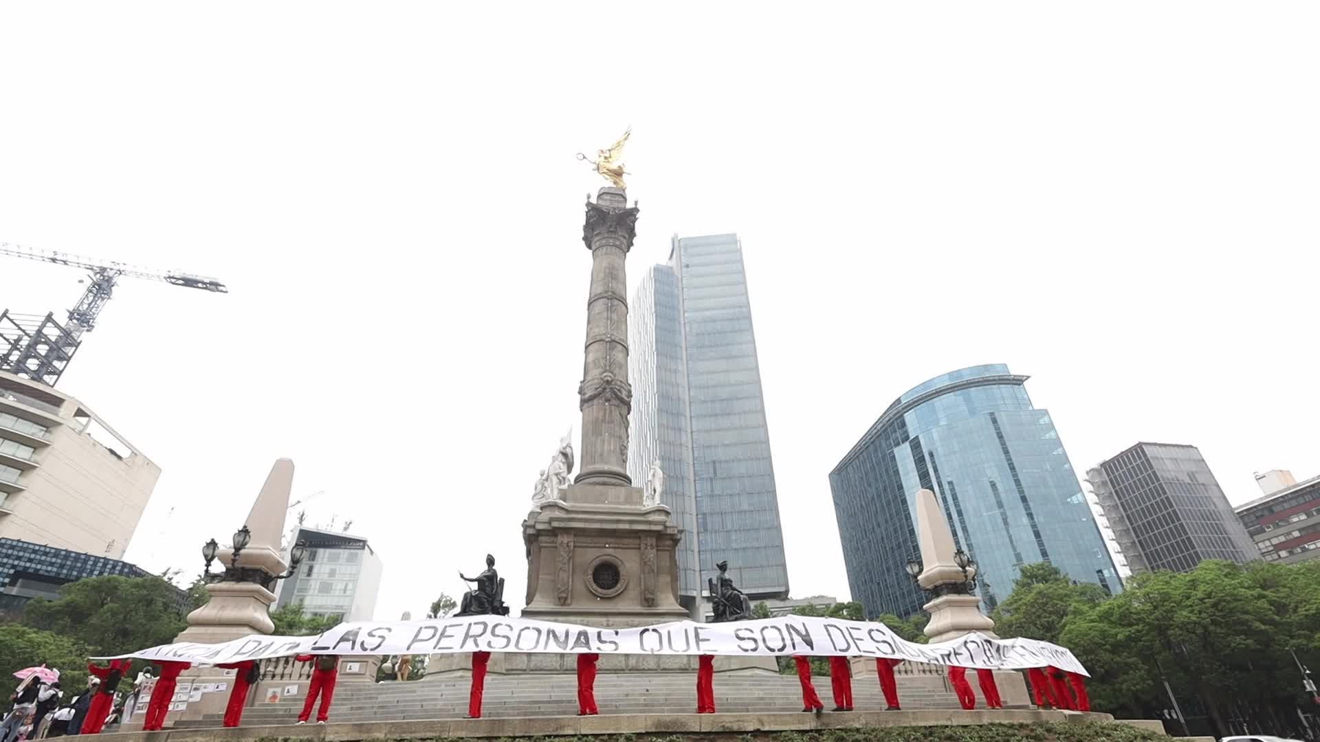 XIII National March for Dignity, national march May 10 in CDMX for the disappeared in the country.