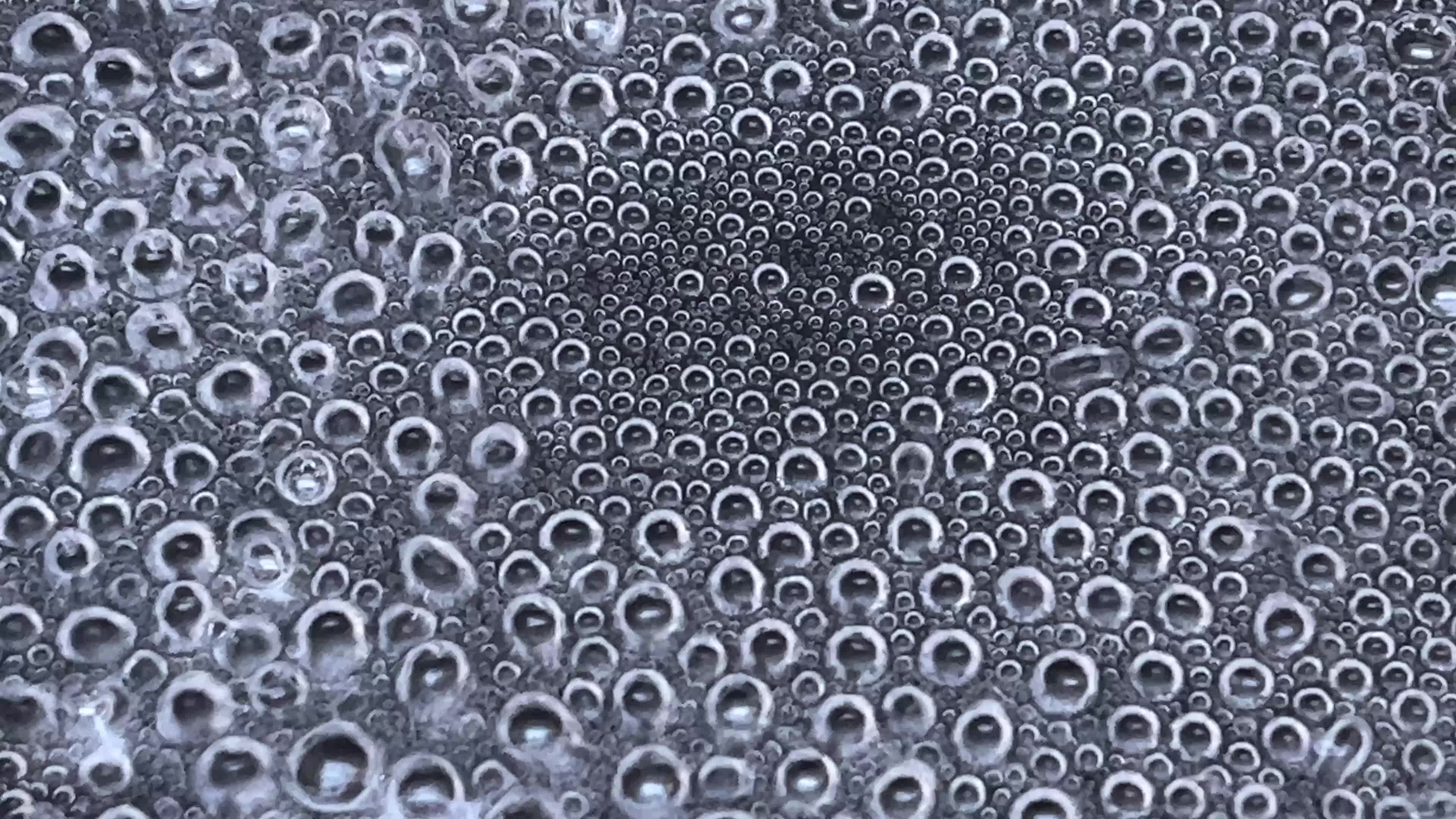 Close-up of water boiling in a pan