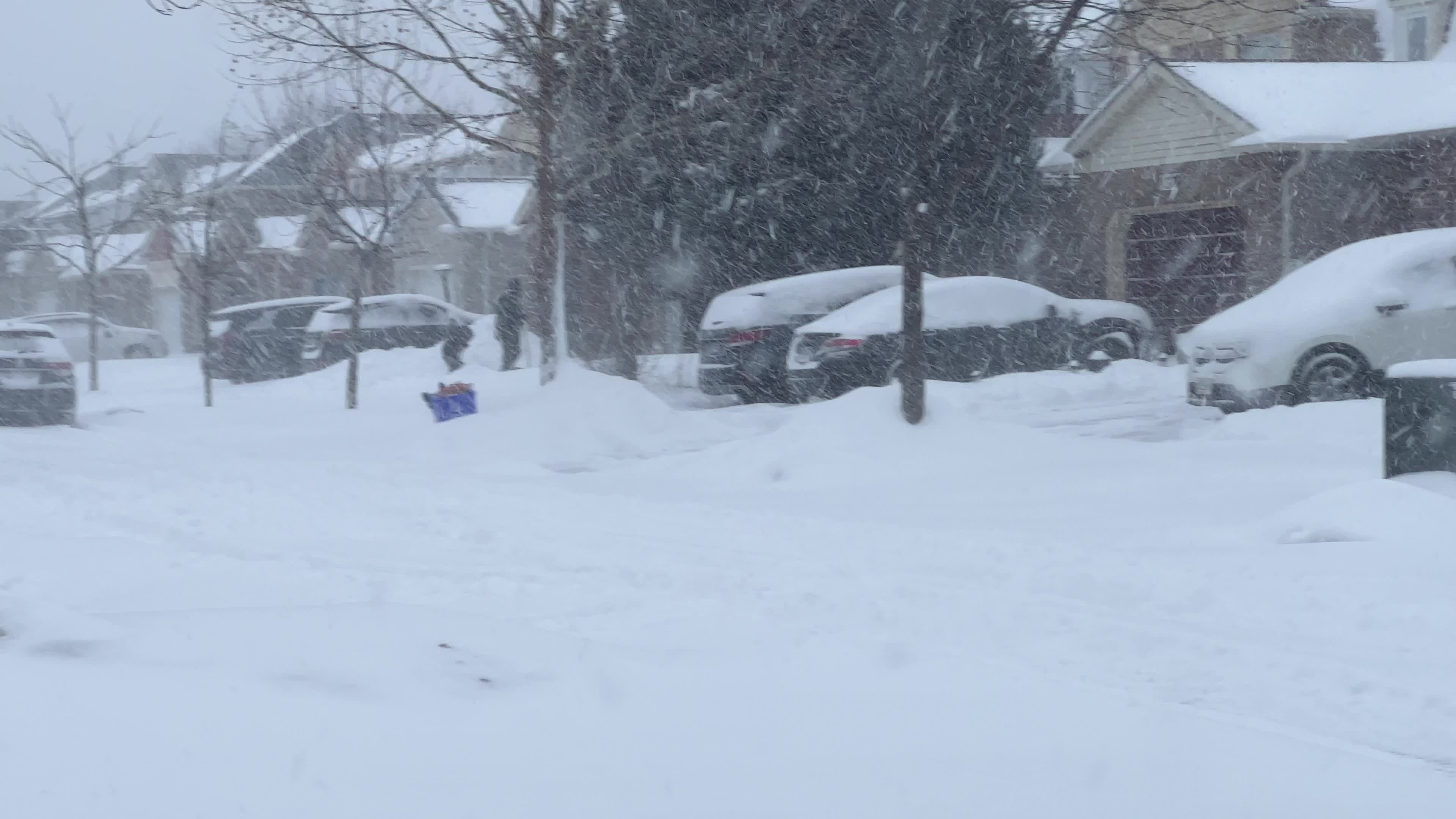 Biggest snowstorm of the winter season hits Toronto