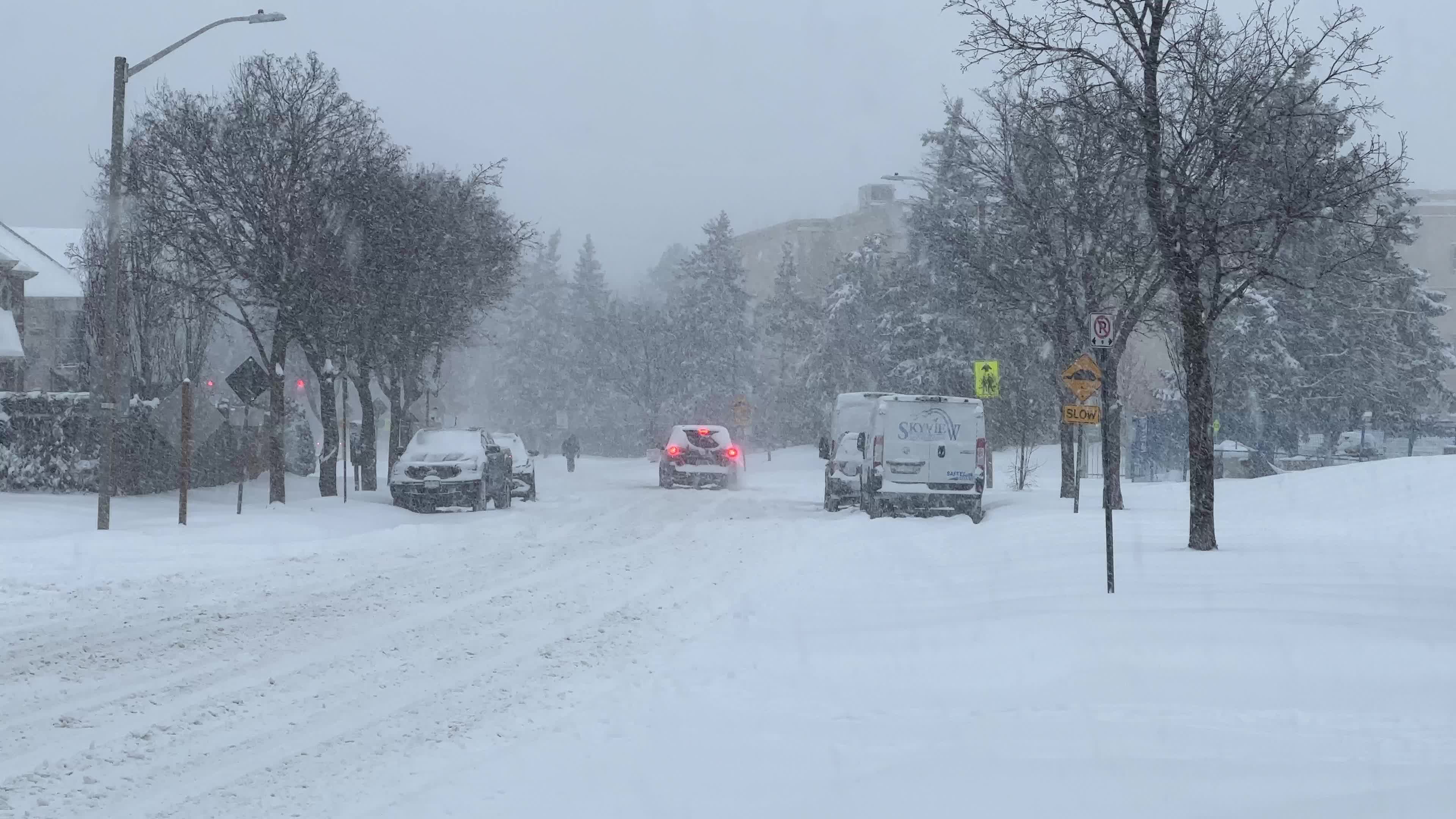 Biggest snowstorm of the winter season hits Toronto