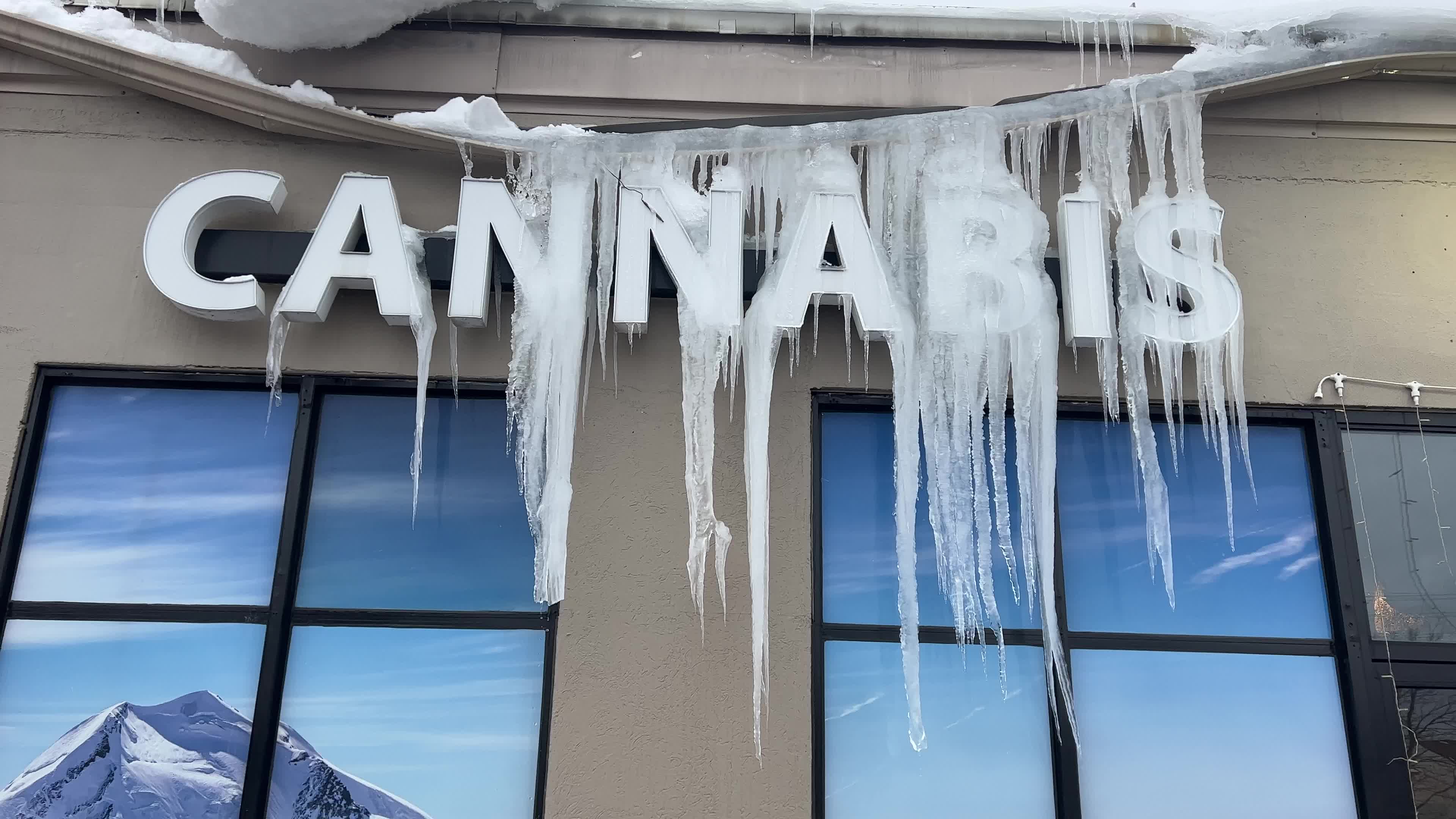 Daily life during winter in Canada