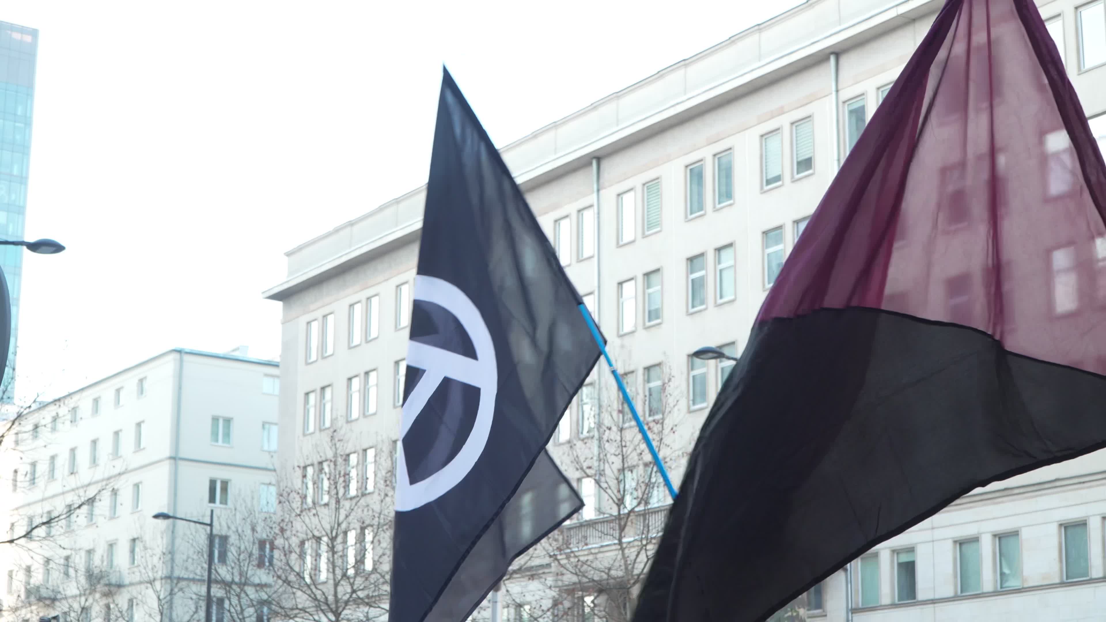Kurds Rally in Warsaw Over Syrian Military Seizure of Territory