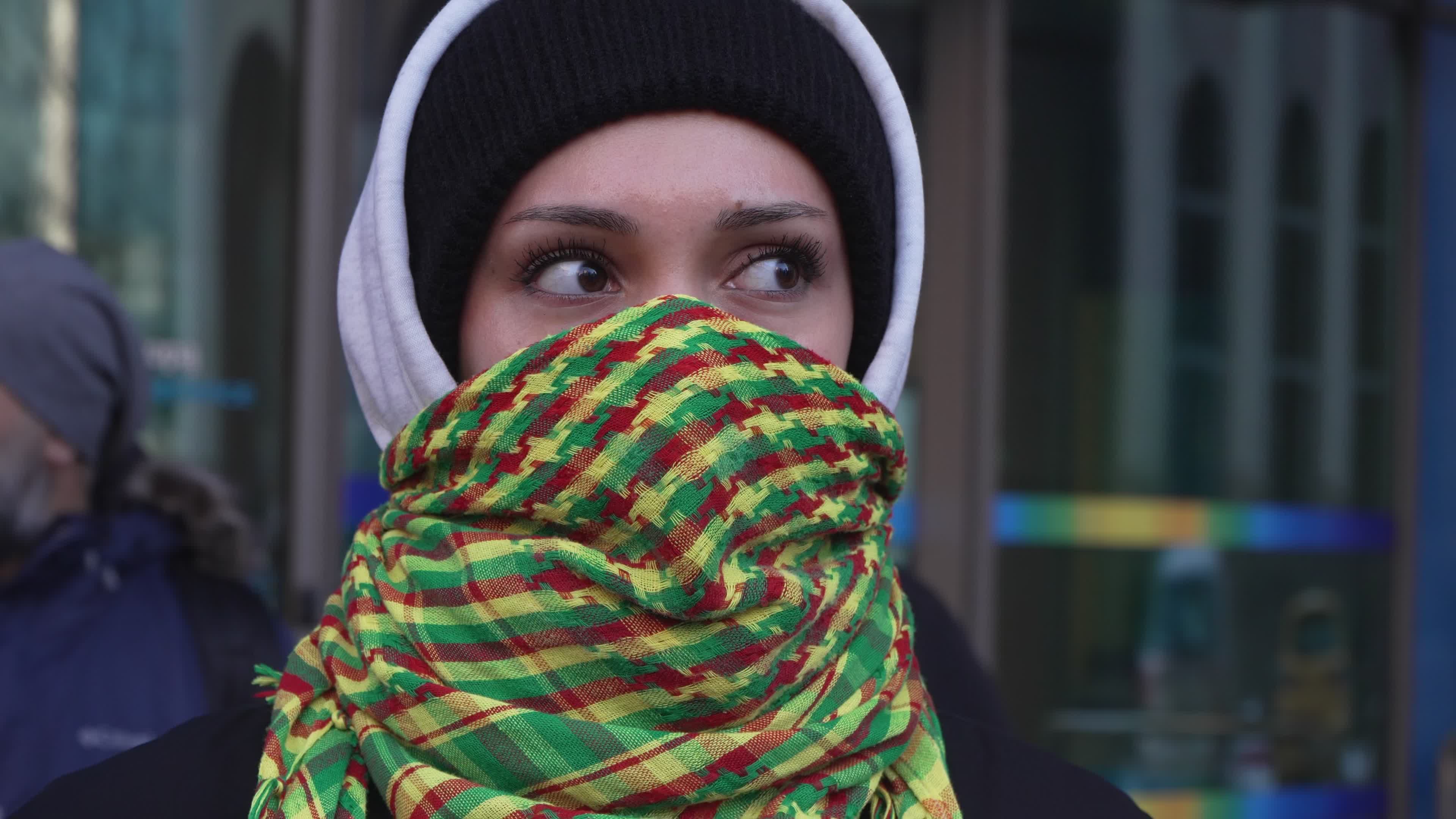 Kurds Rally in Warsaw Over Syrian Military Seizure of Territory