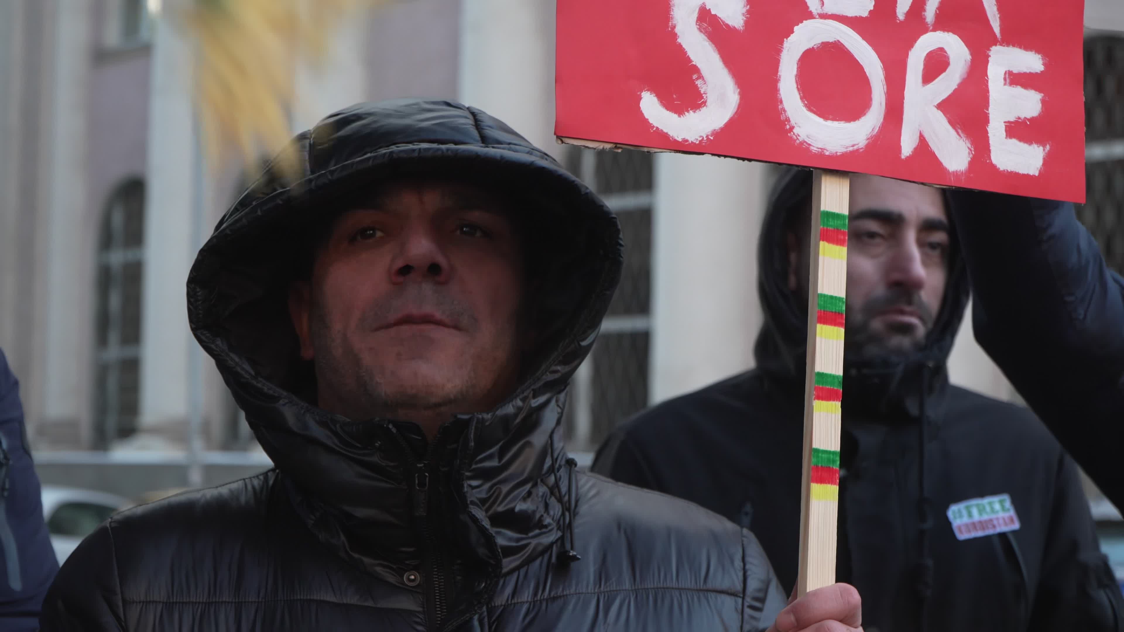 Kurds Rally in Warsaw Over Syrian Military Seizure of Territory