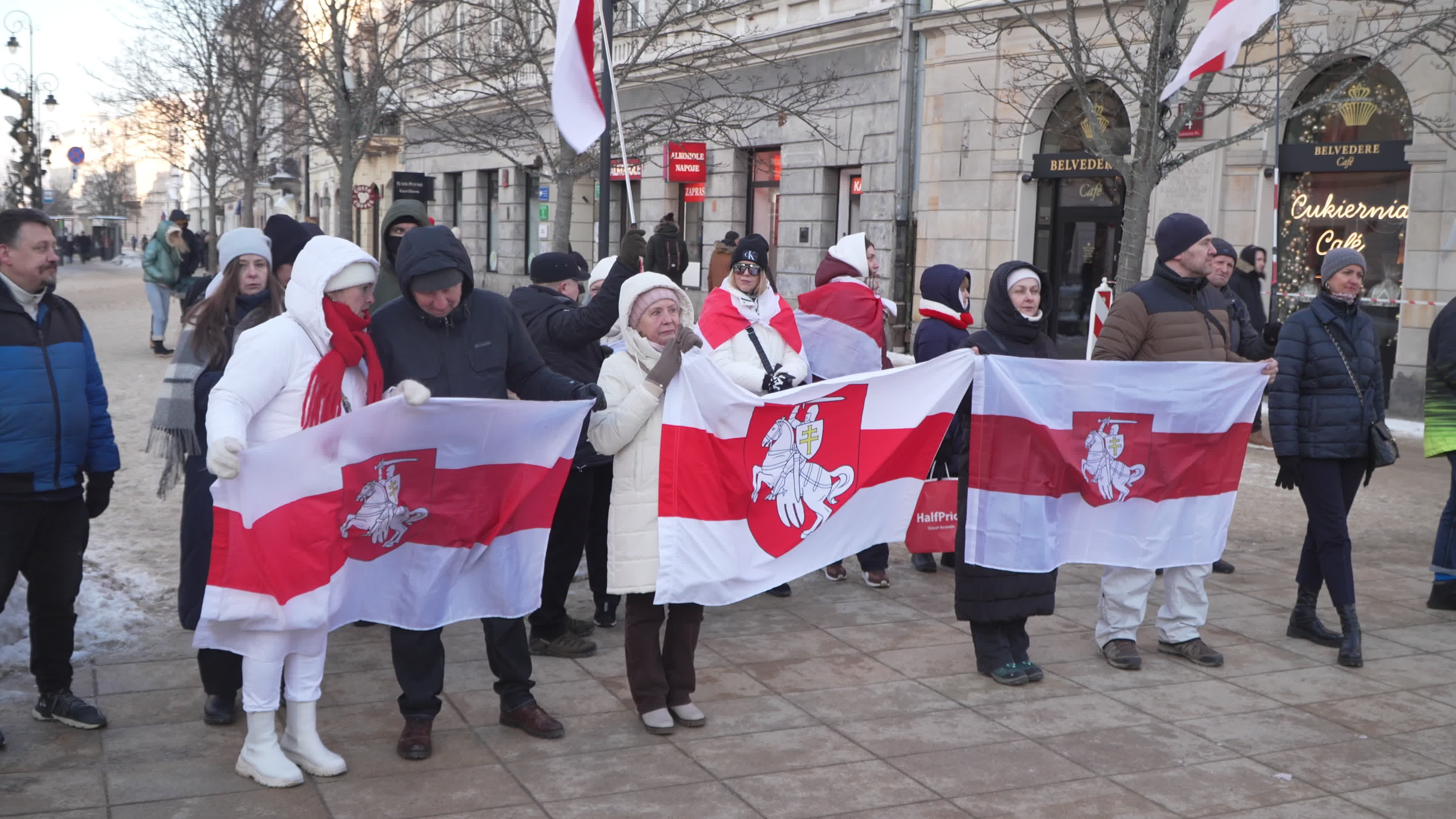 Belarus Opposition Rally in Warsaw
