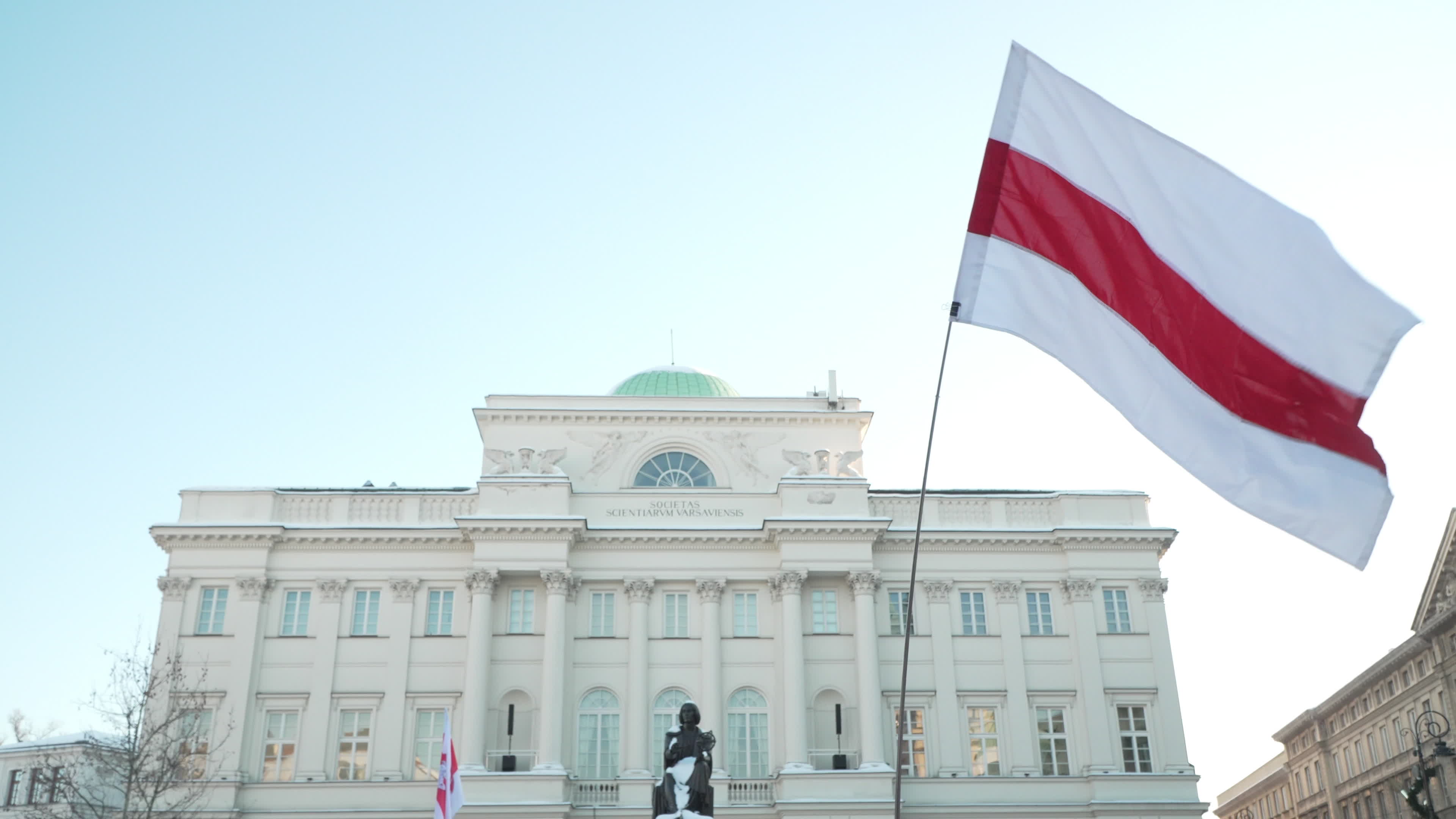 Belarus Opposition Rally in Warsaw