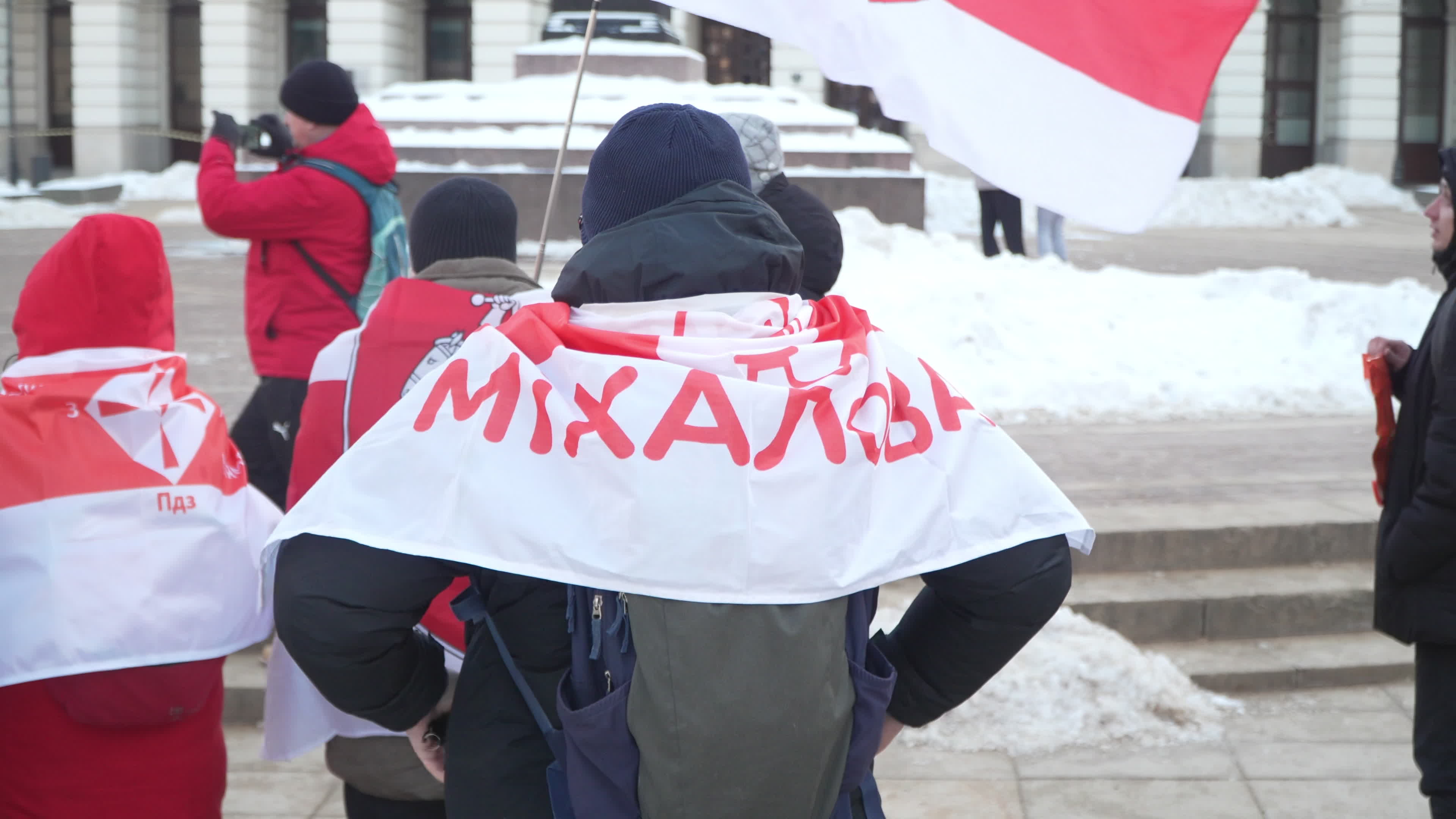 Belarus Opposition Rally in Warsaw