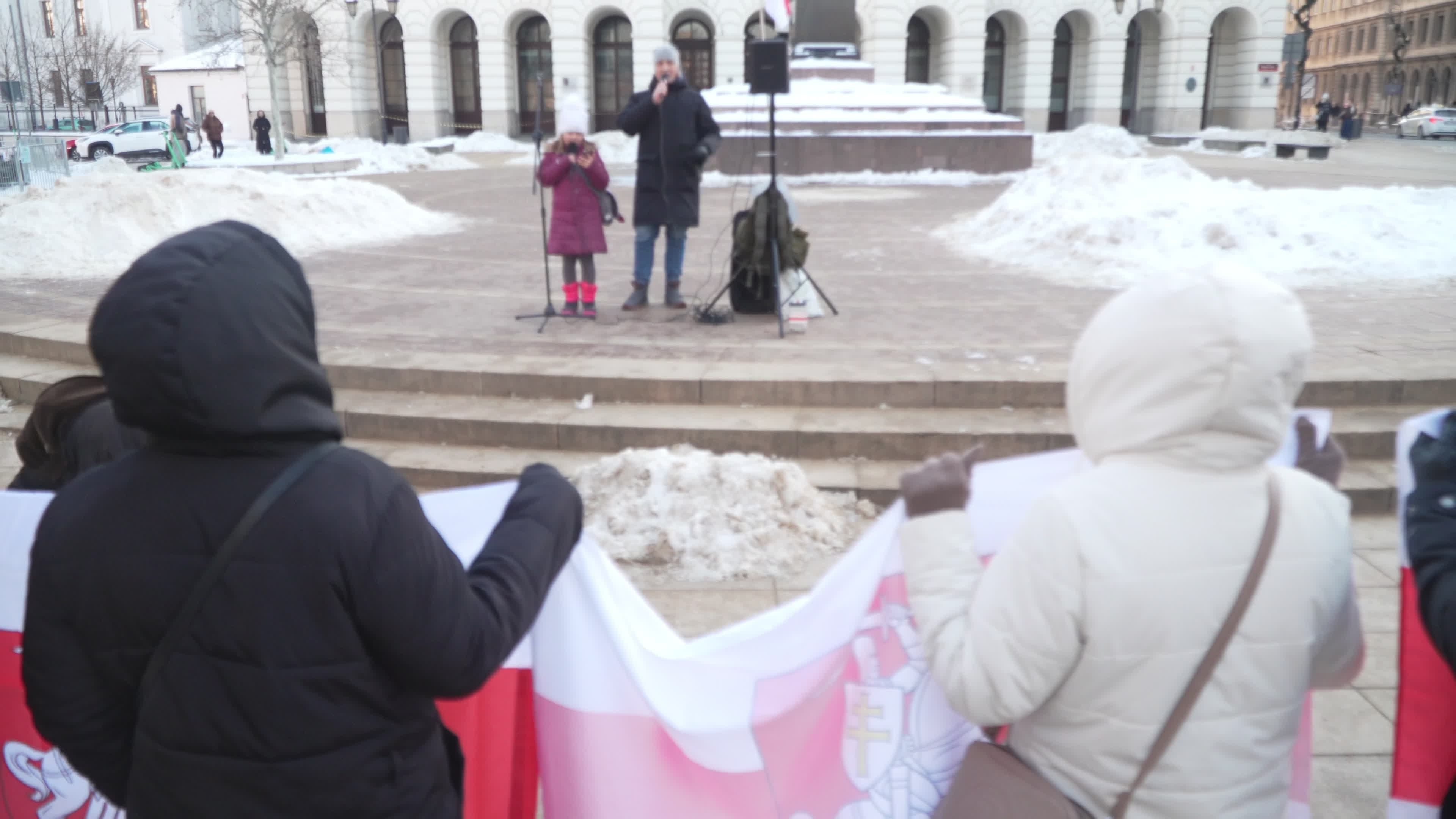 Belarus Opposition Rally in Warsaw
