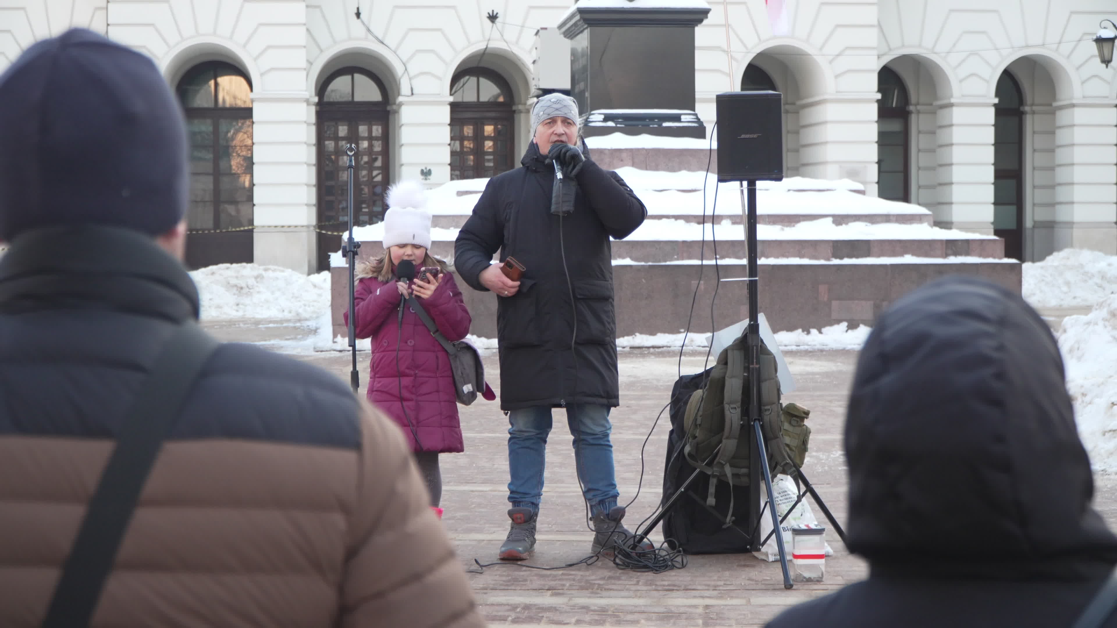 Belarus Opposition Rally in Warsaw