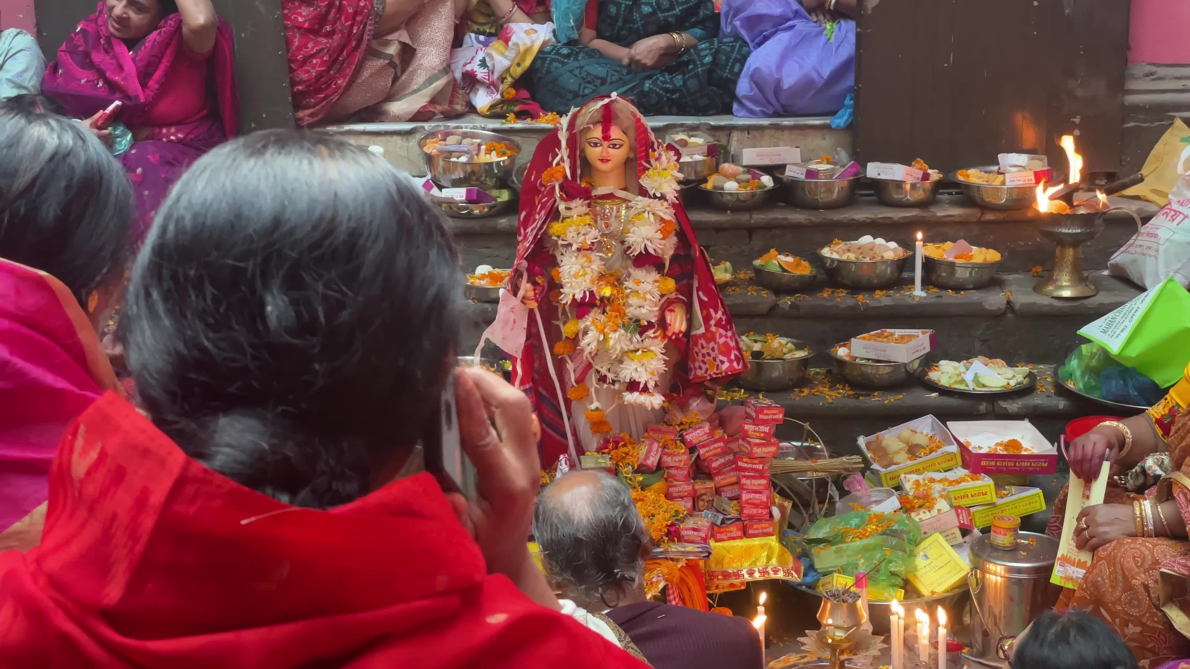 Puja Celebration In Dhaka