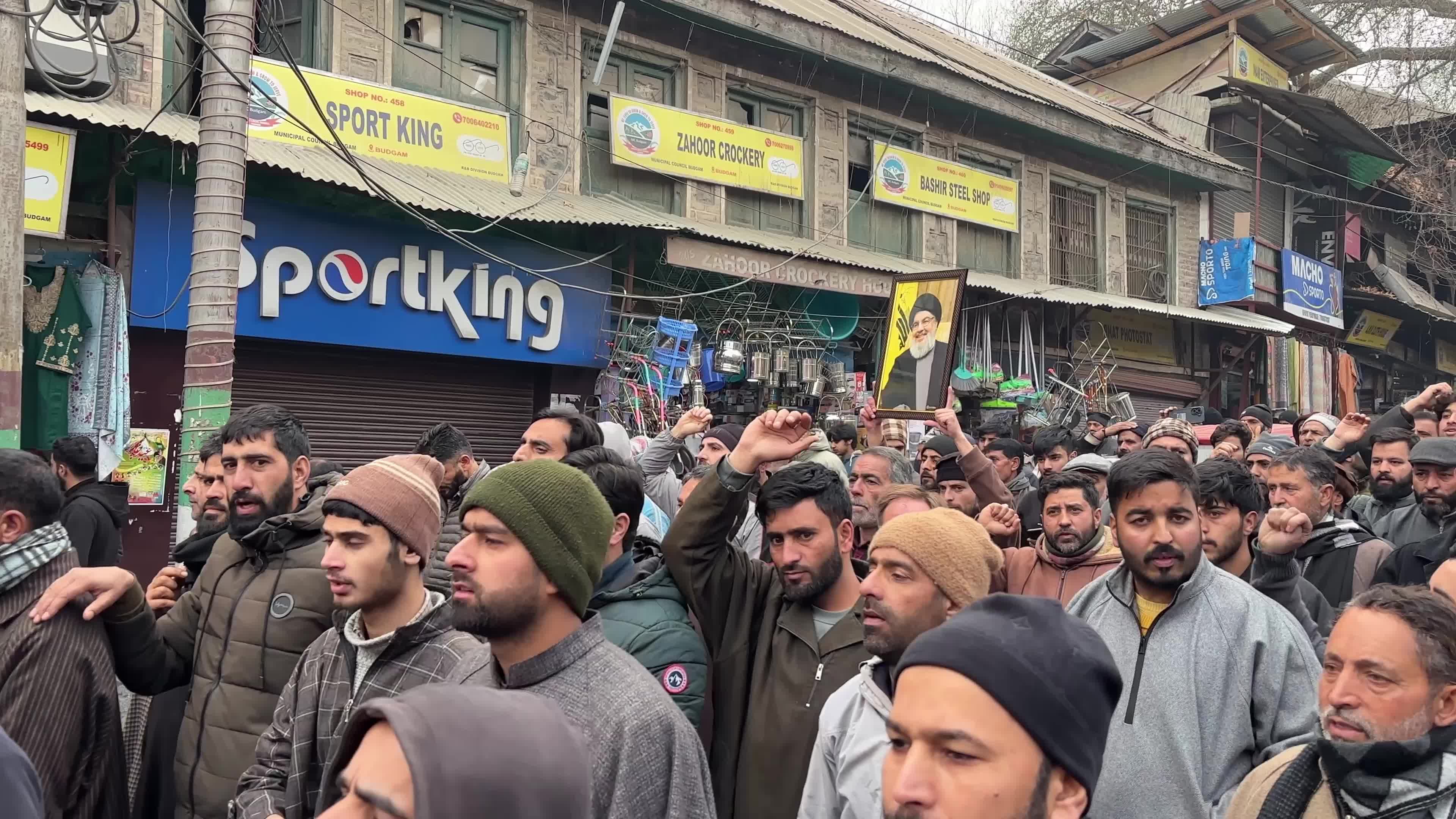Pro-Iranian Supporters Hold Rally in Kashmir, India