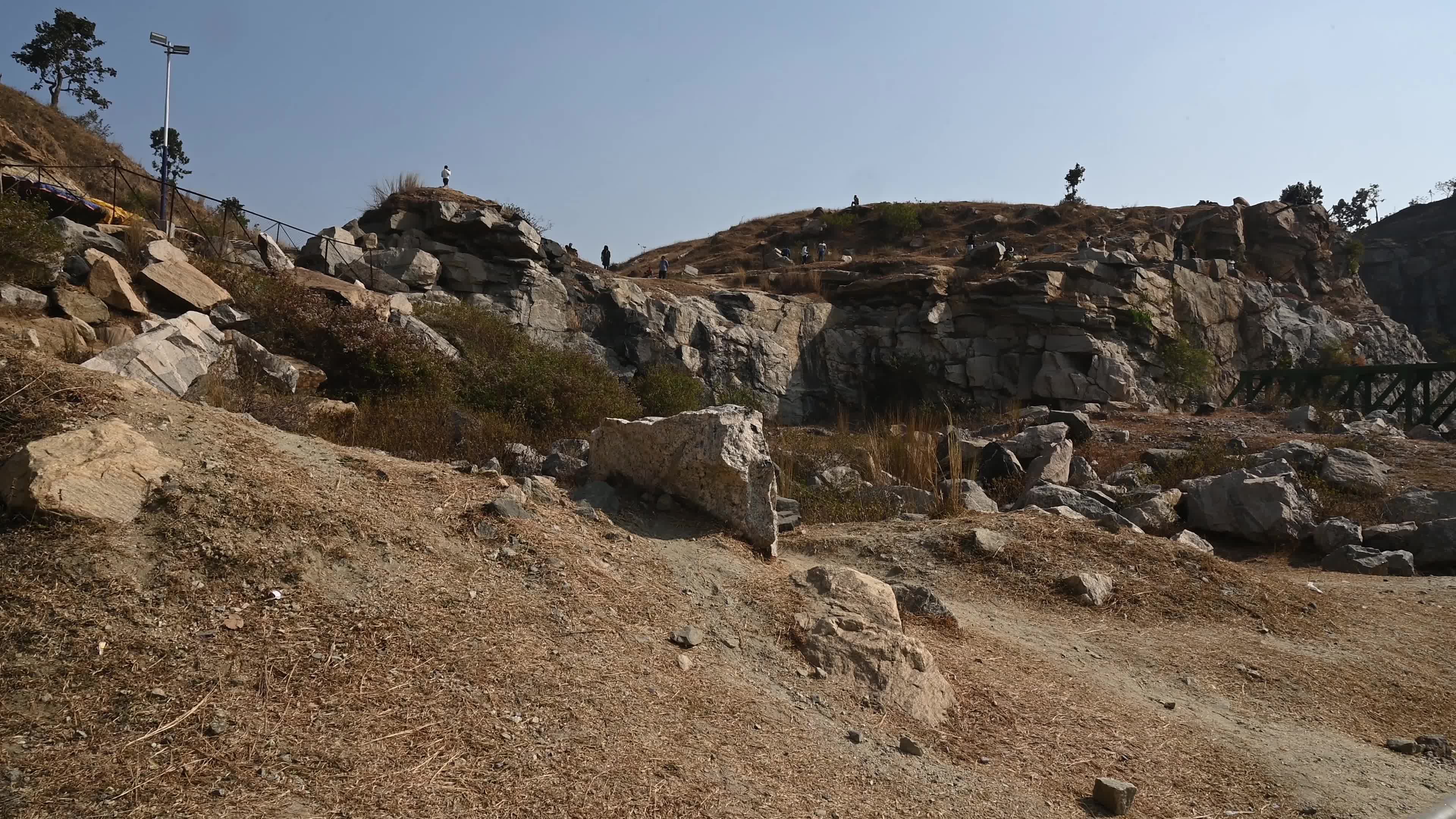 Marble Lake - Solidified Magma - Cooled dykes - Popular Tourist Spot in India 