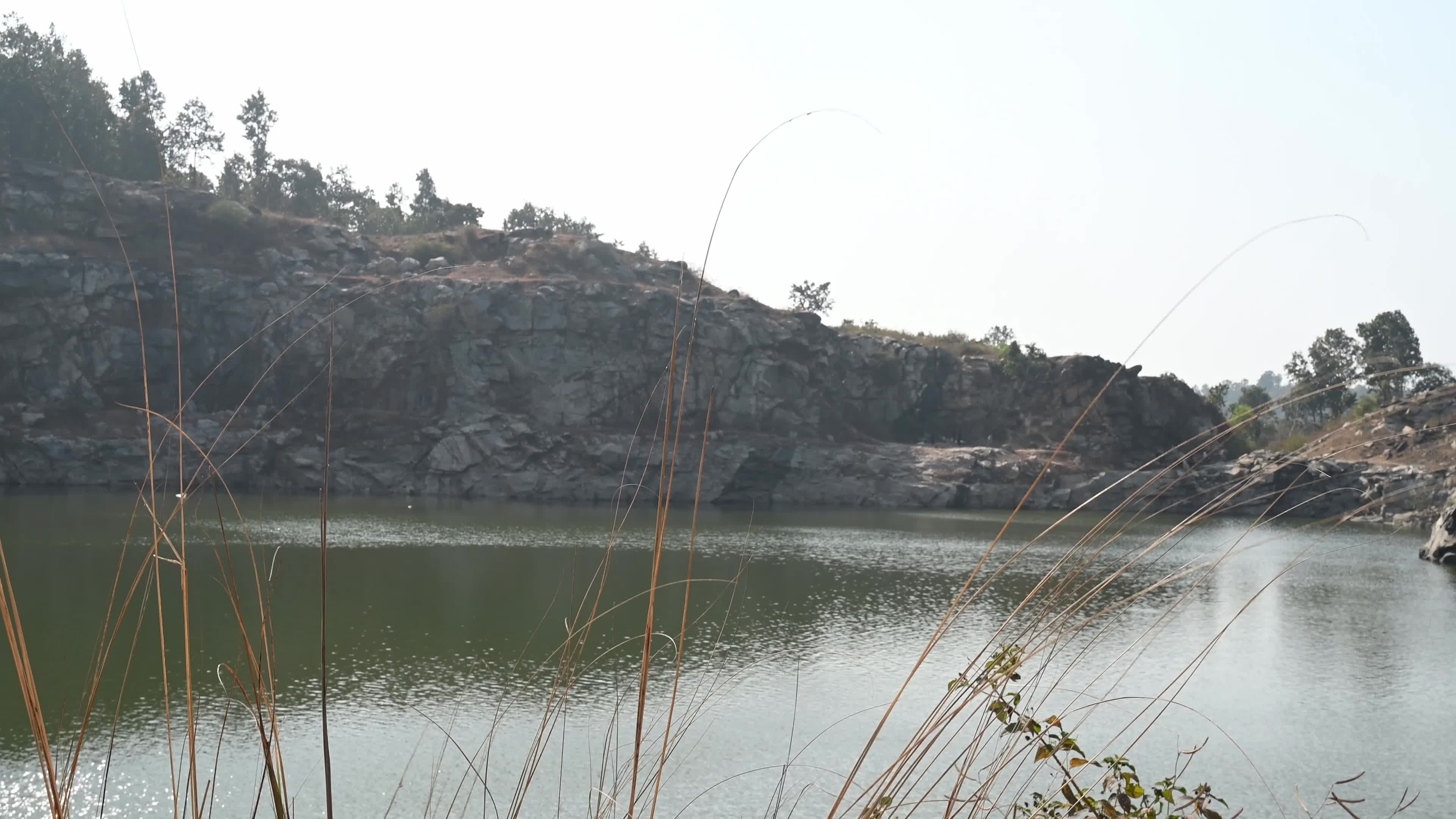 Marble Lake - Solidified Magma - Cooled dykes - Popular Tourist Spot in India 