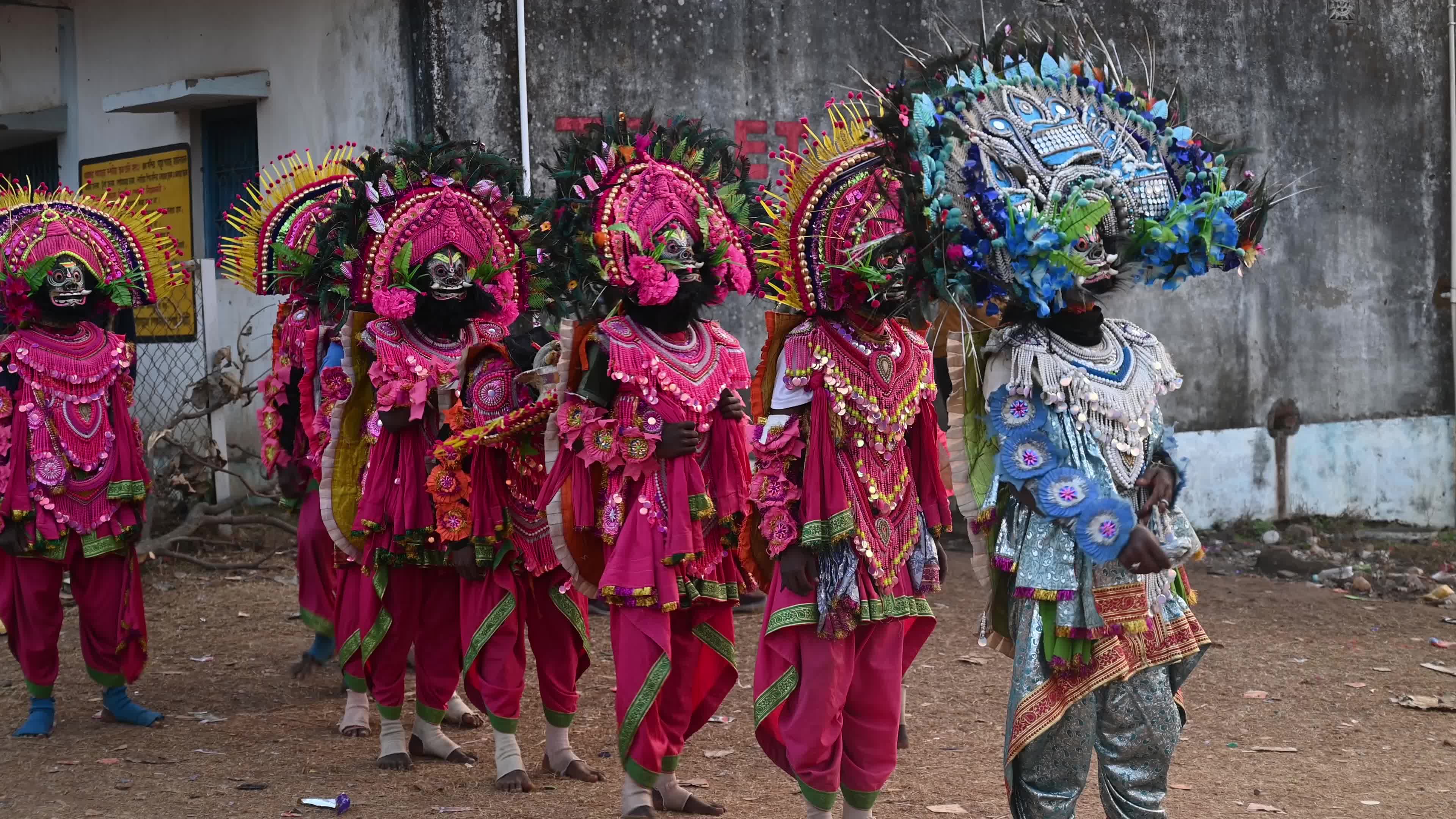 Chhau Nach in Purulia - Tribal community in India - UNESCO Representative List 