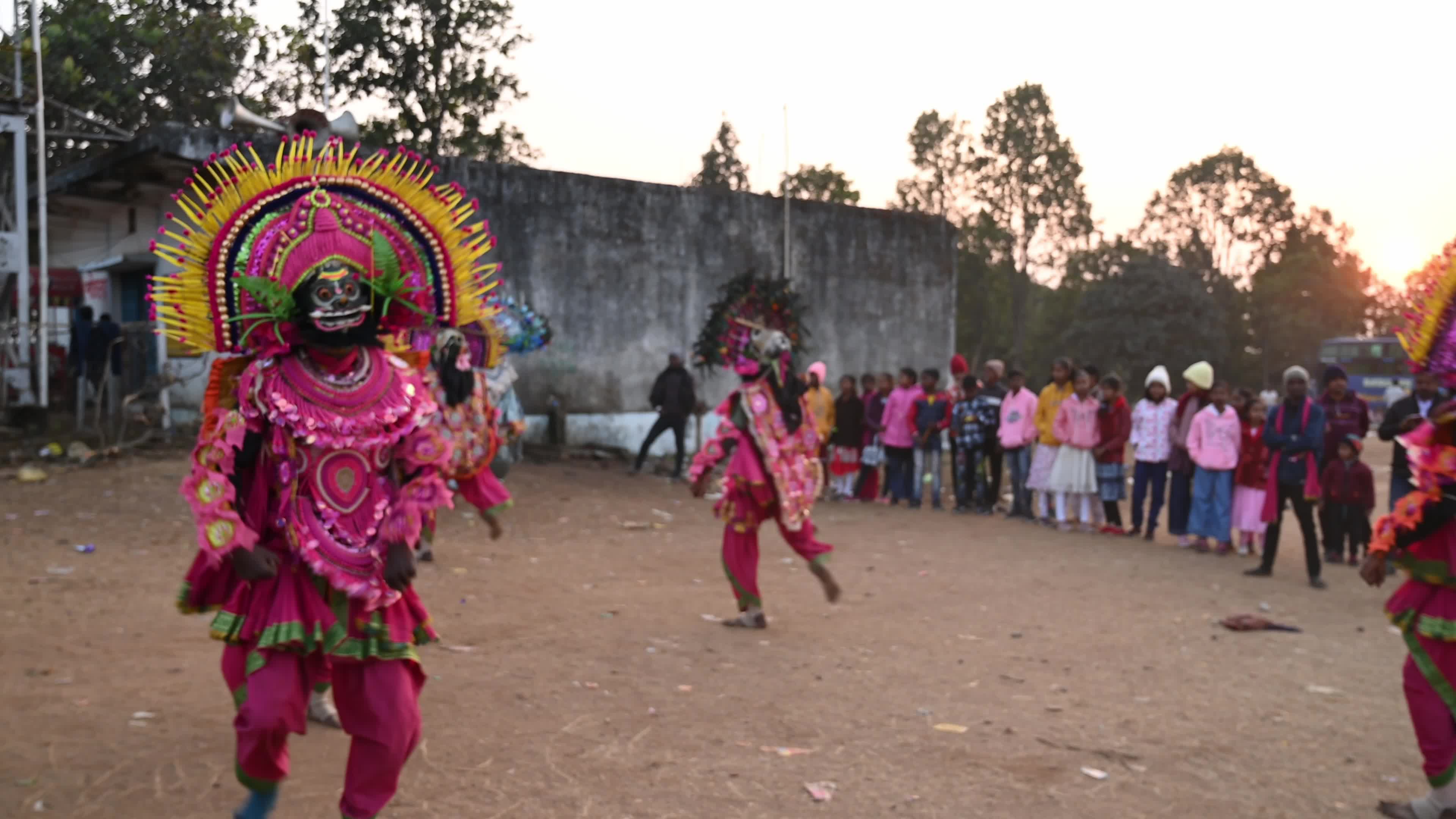 Chhau Nach in Purulia - Tribal community in India - UNESCO Representative List 