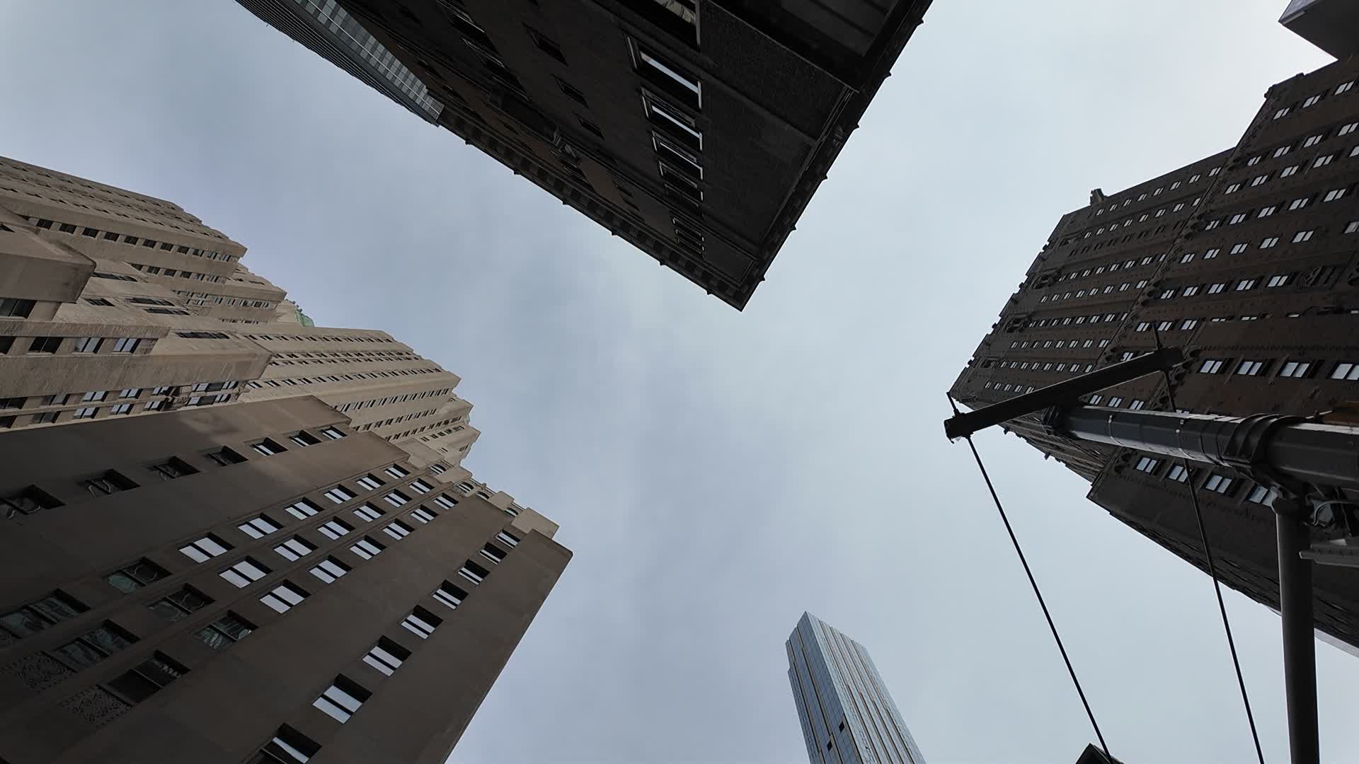 New York City Looking Up