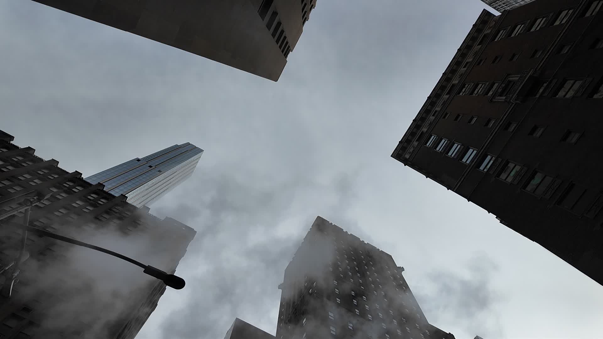 New York City Looking Up