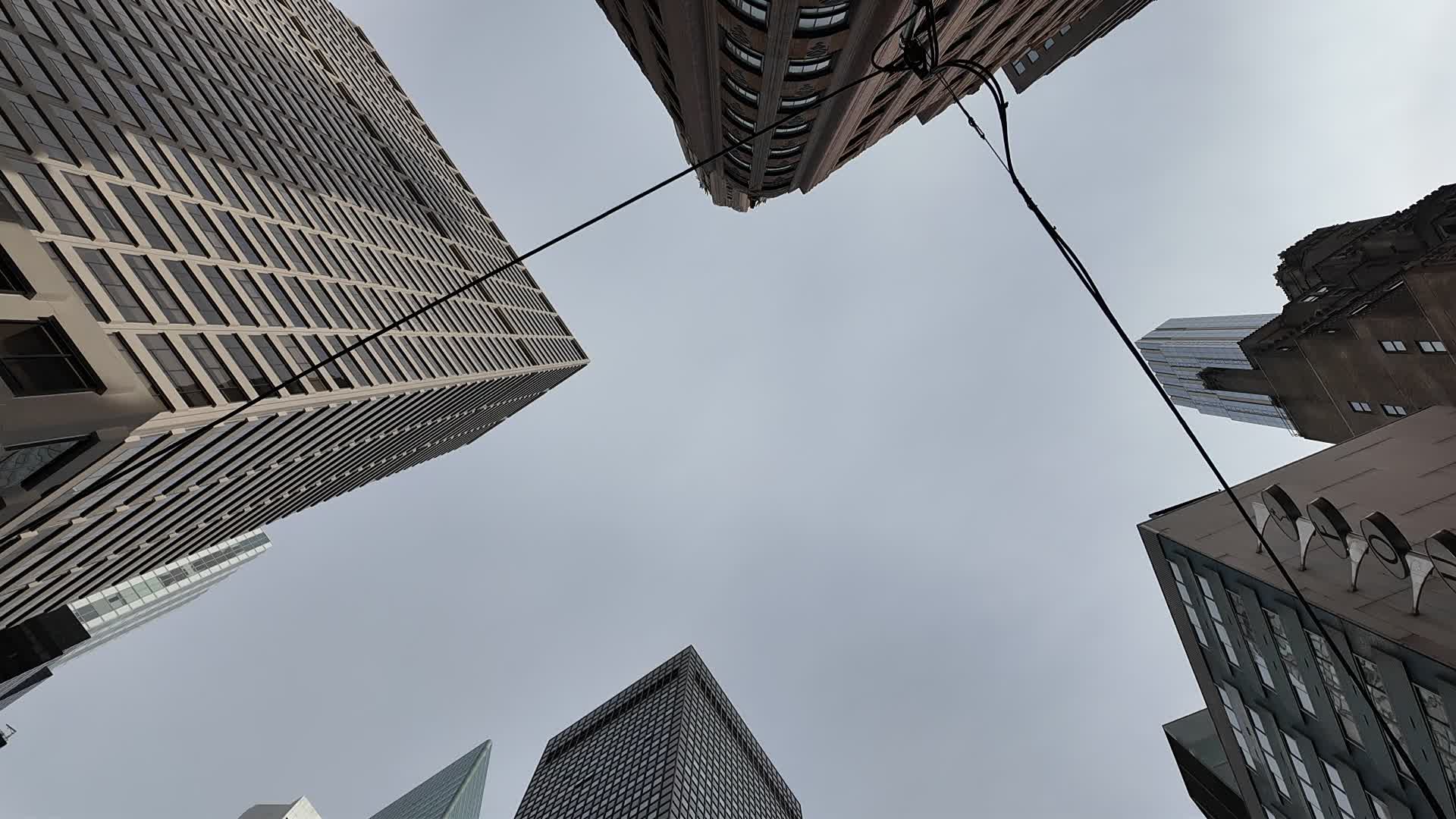 New York City Looking Up
