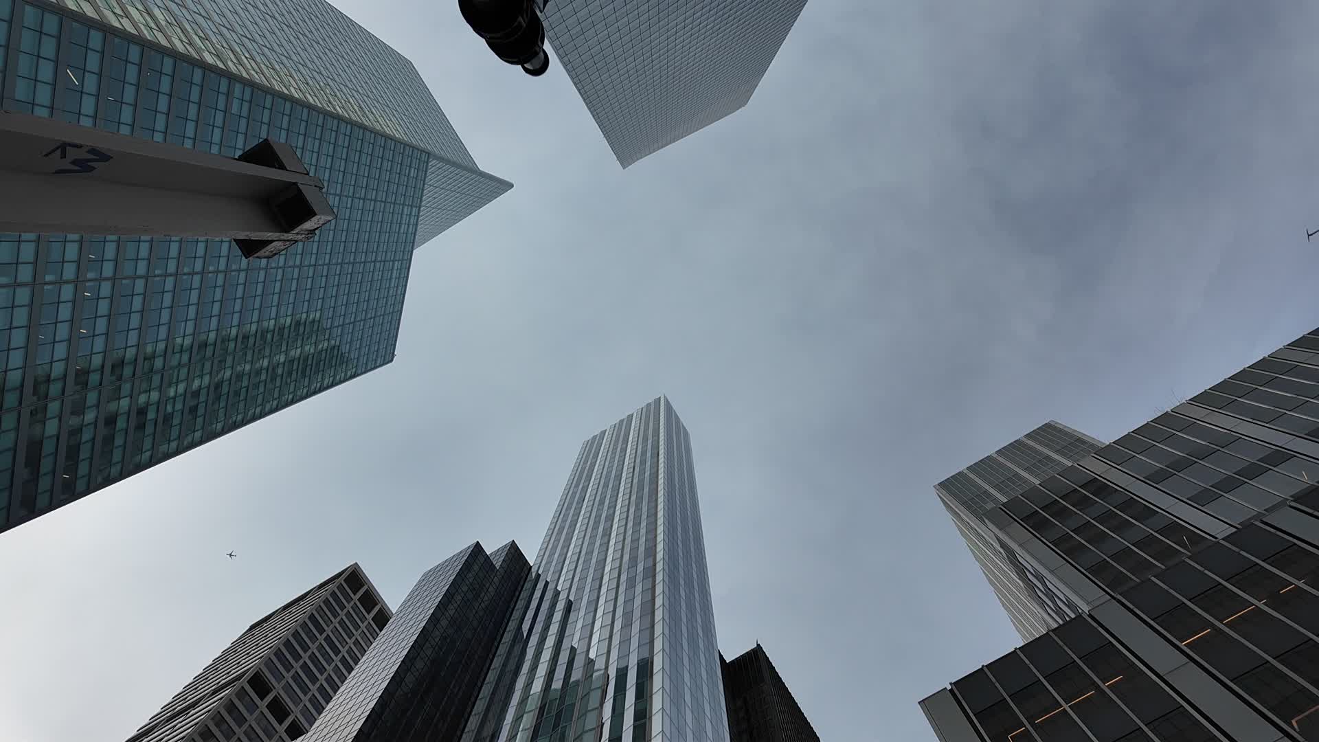 New York City Looking Up