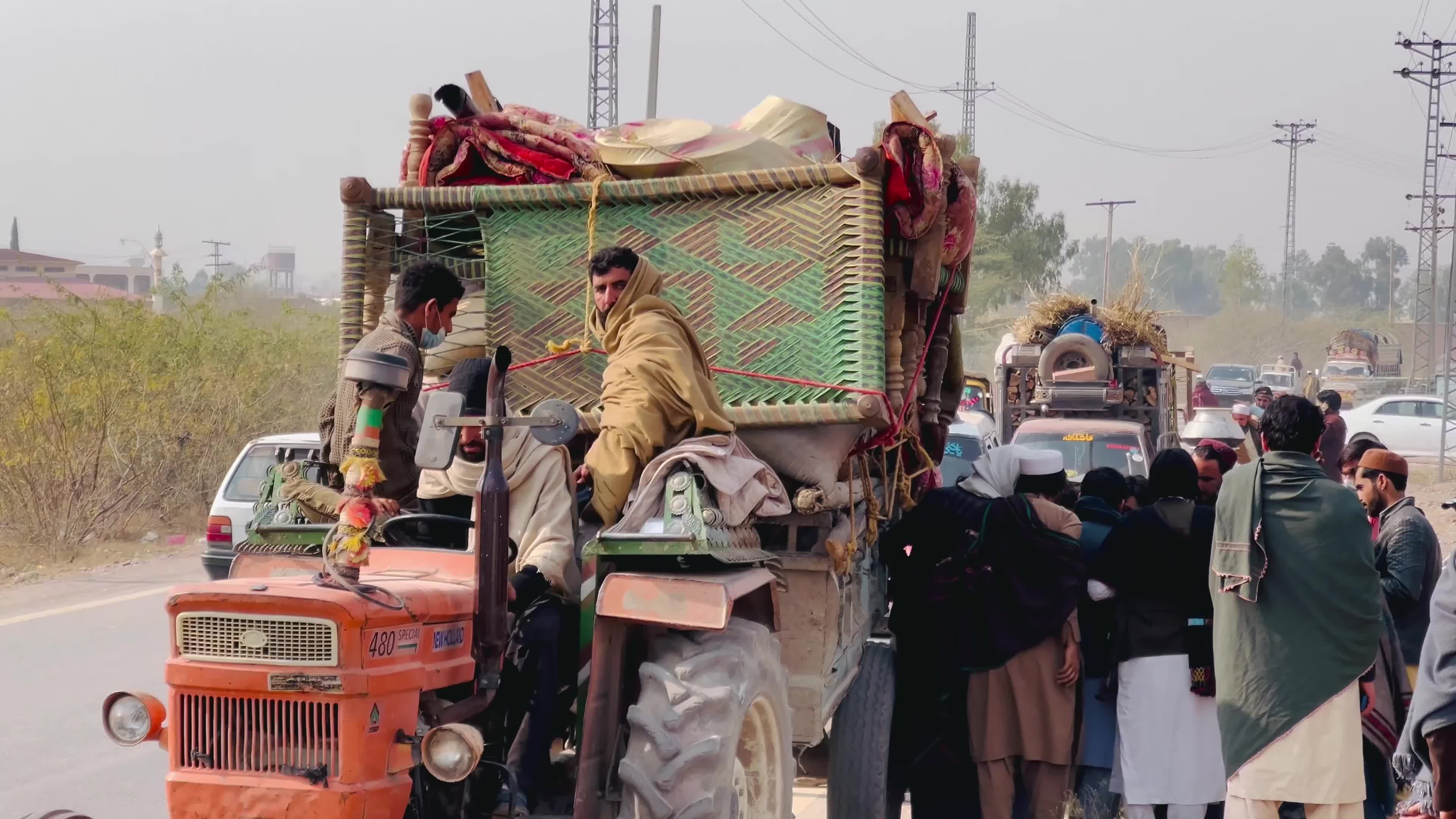 Tirah, located in Pakistan’s Khyber district, affected and displaced families at a relief camp