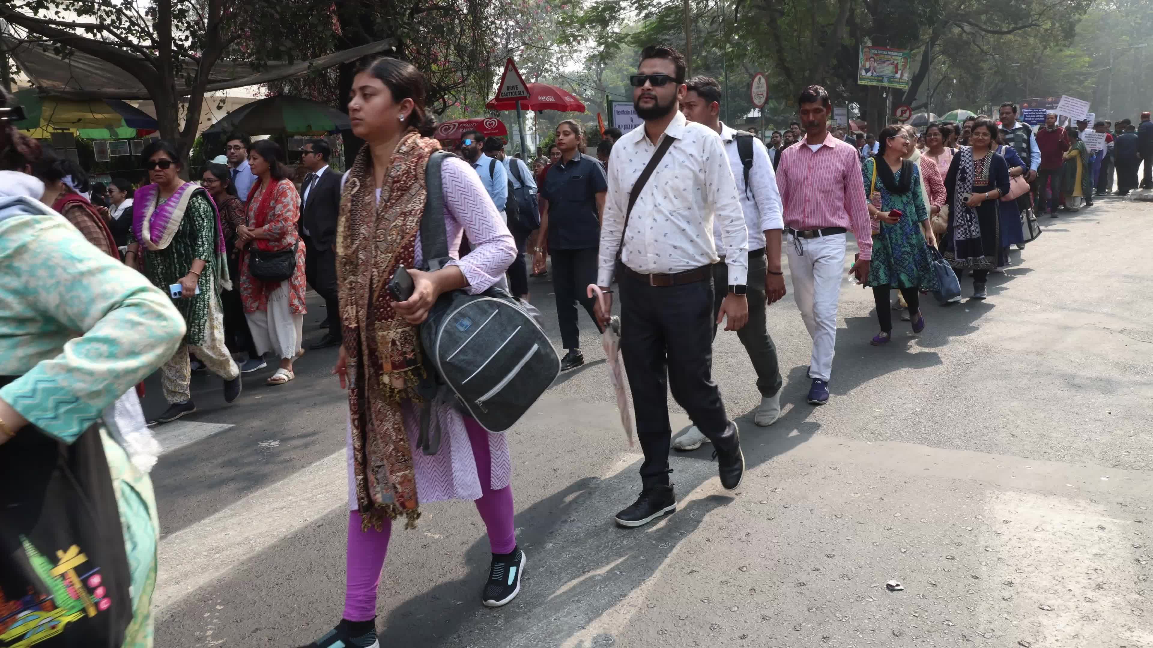 Peace Rally In Kolkata, India