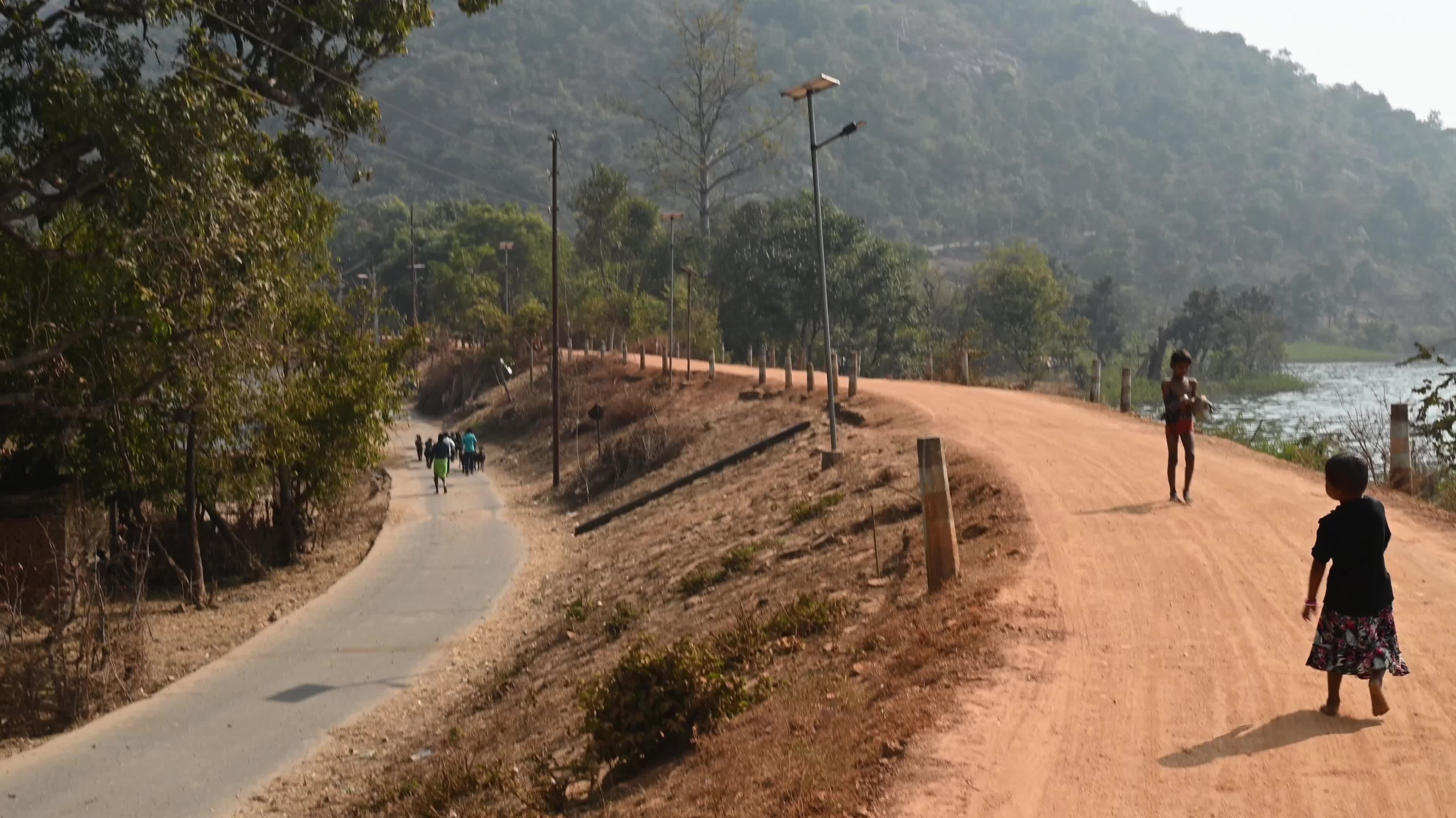 Murguma Dam - Indian Tribal Community - Indigenous People 