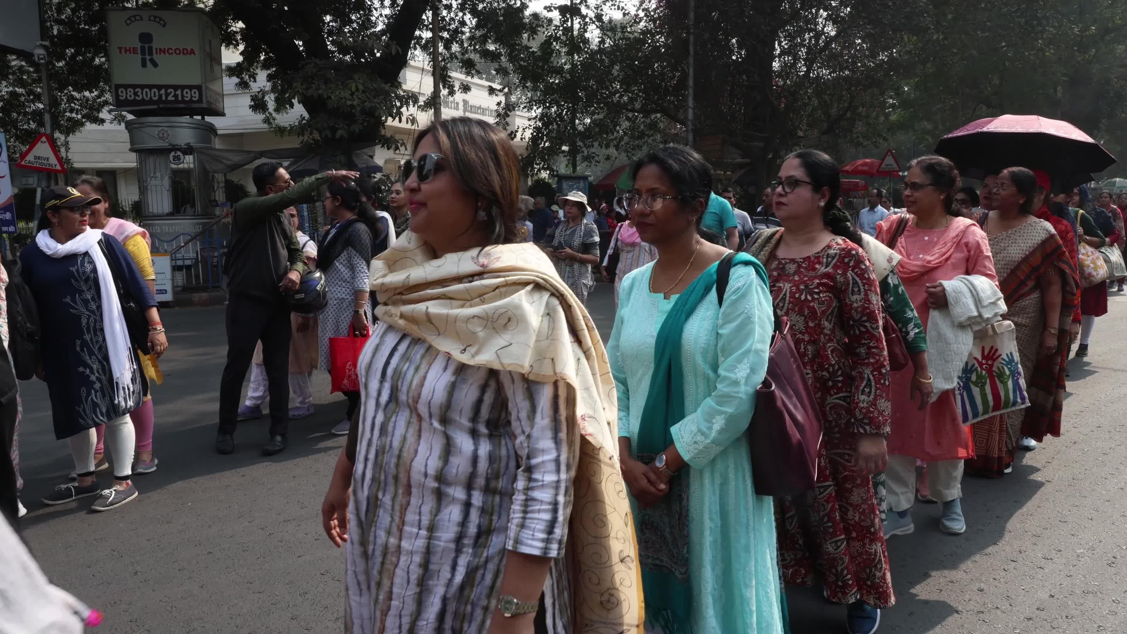 Peace Rally In Kolkata, India
