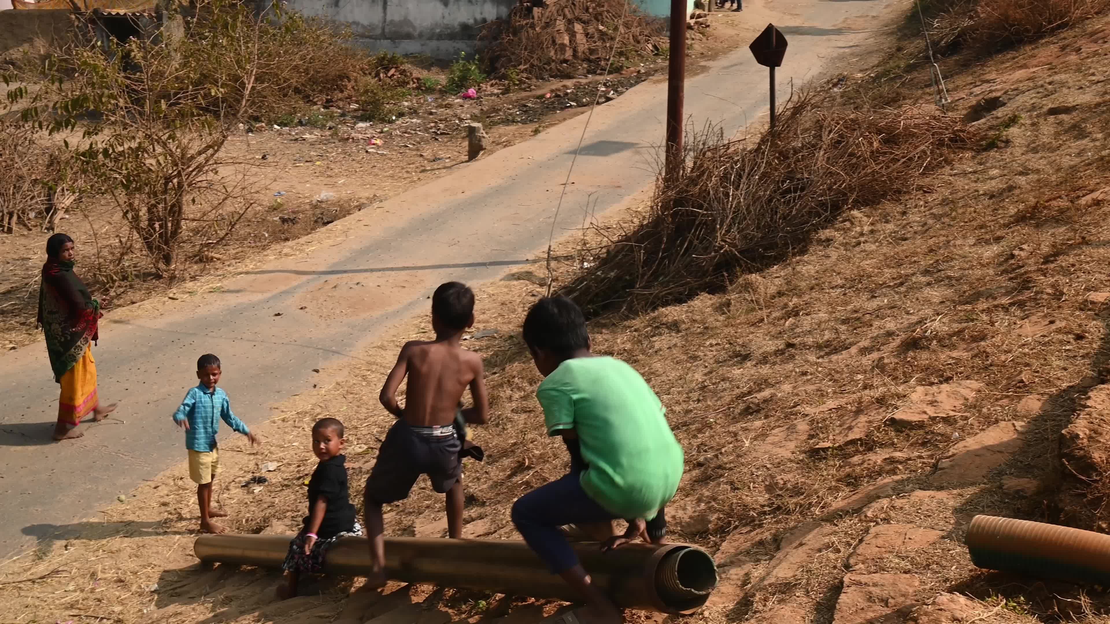 Murguma Dam - Indian Tribal Community - Indigenous People 