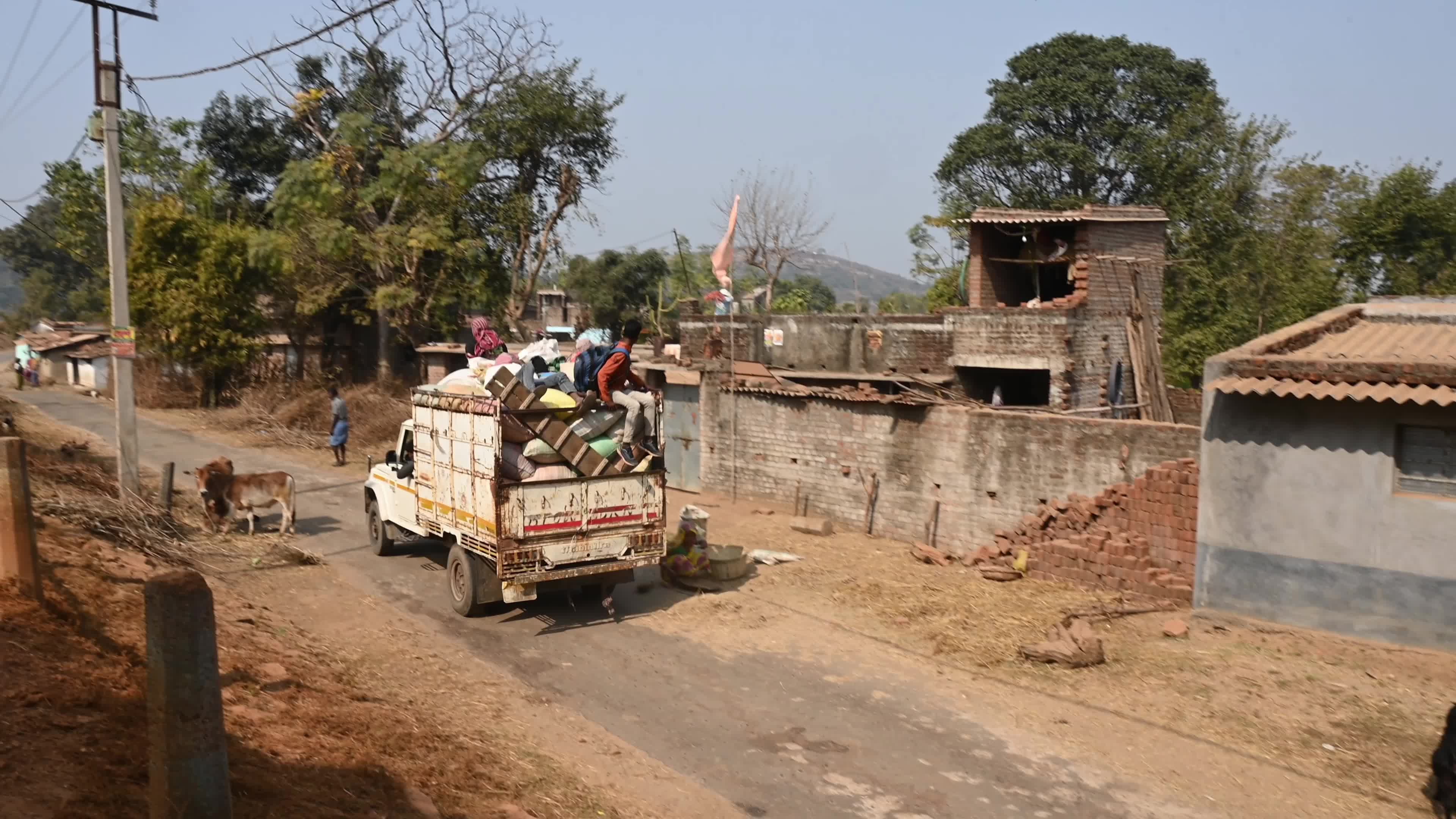 Murguma Dam - Indian Tribal Community - Indigenous People 