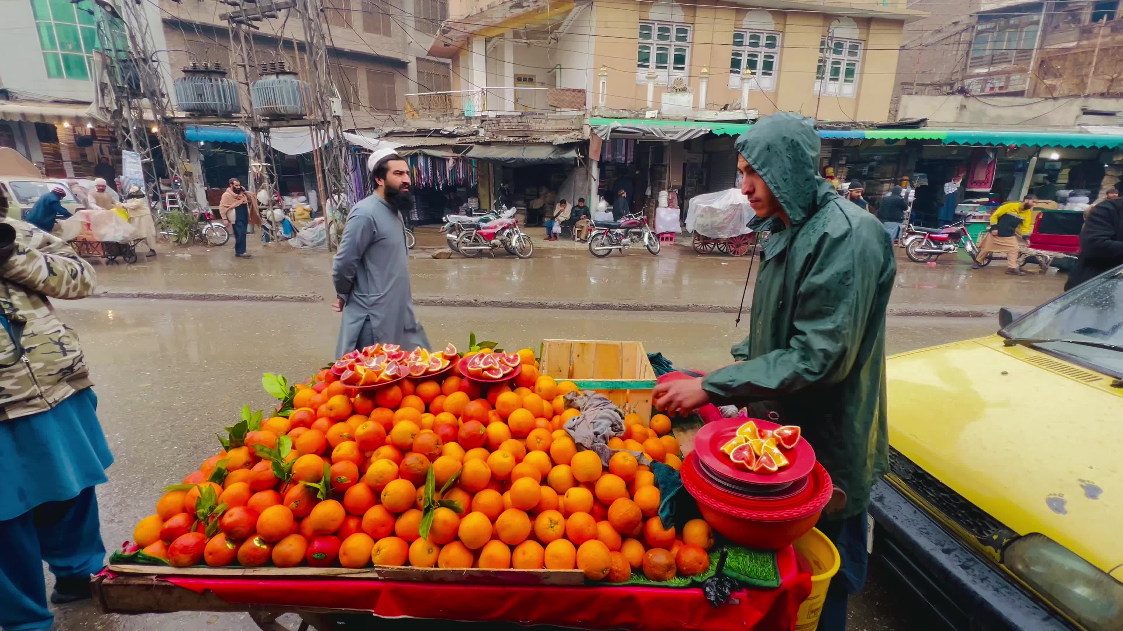 Rainy Day In Peshawar, Pakistan