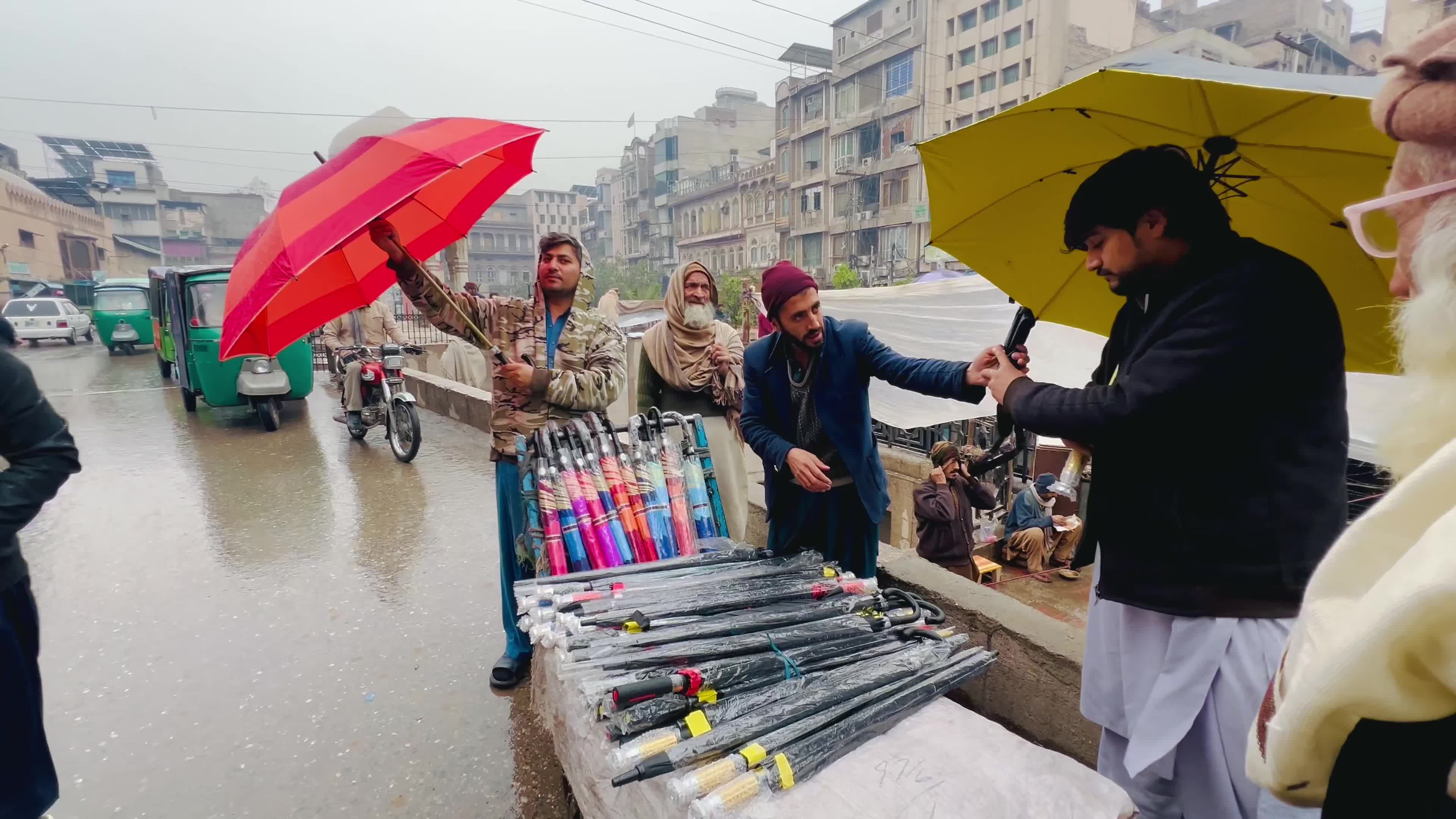 Rainy Day In Peshawar, Pakistan