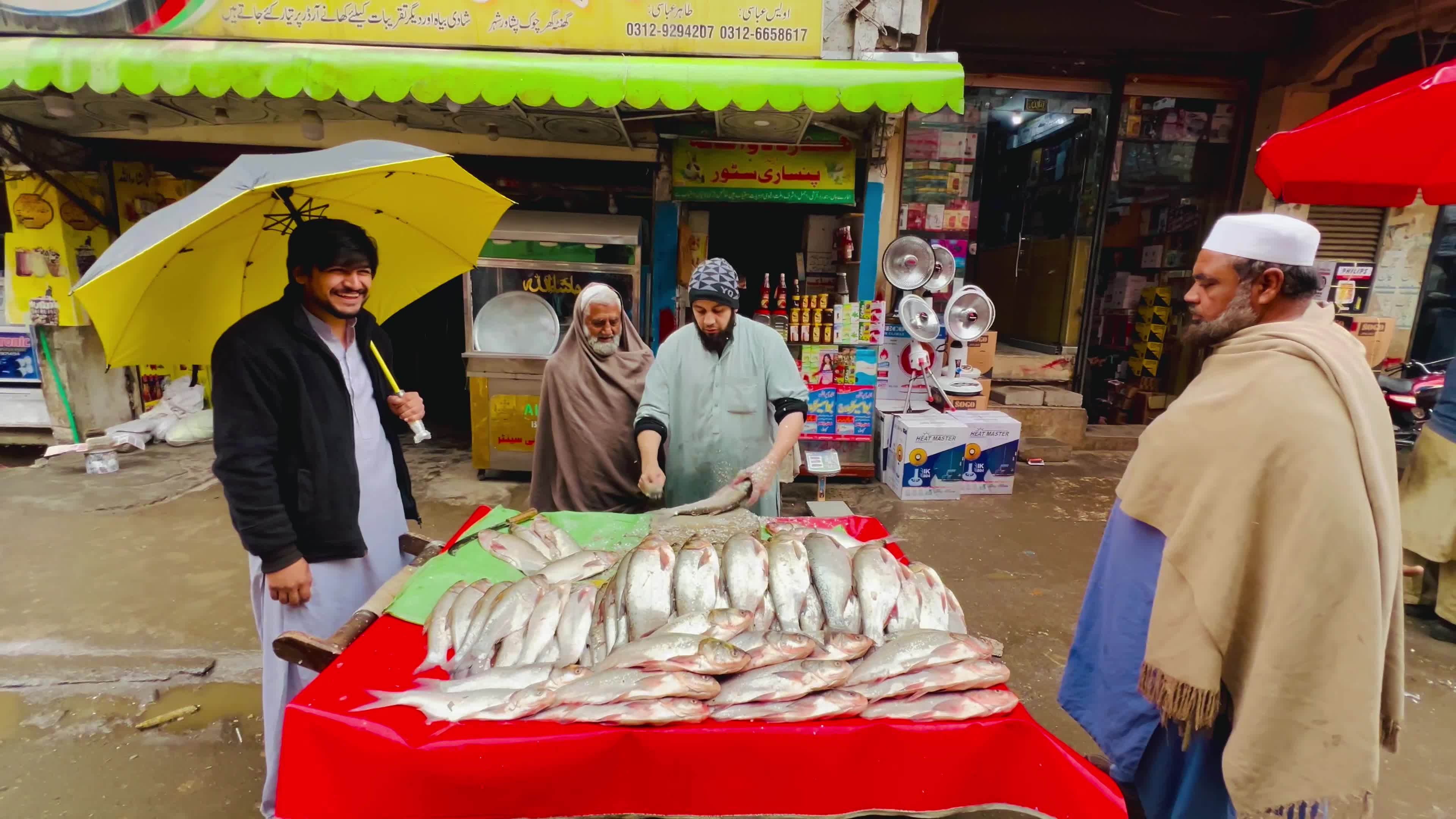 Rainy Day In Peshawar, Pakistan