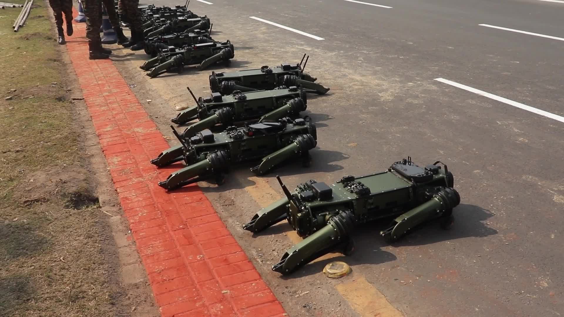 Final dress rehersel parade ahead of Republic day celebration in Kolkata