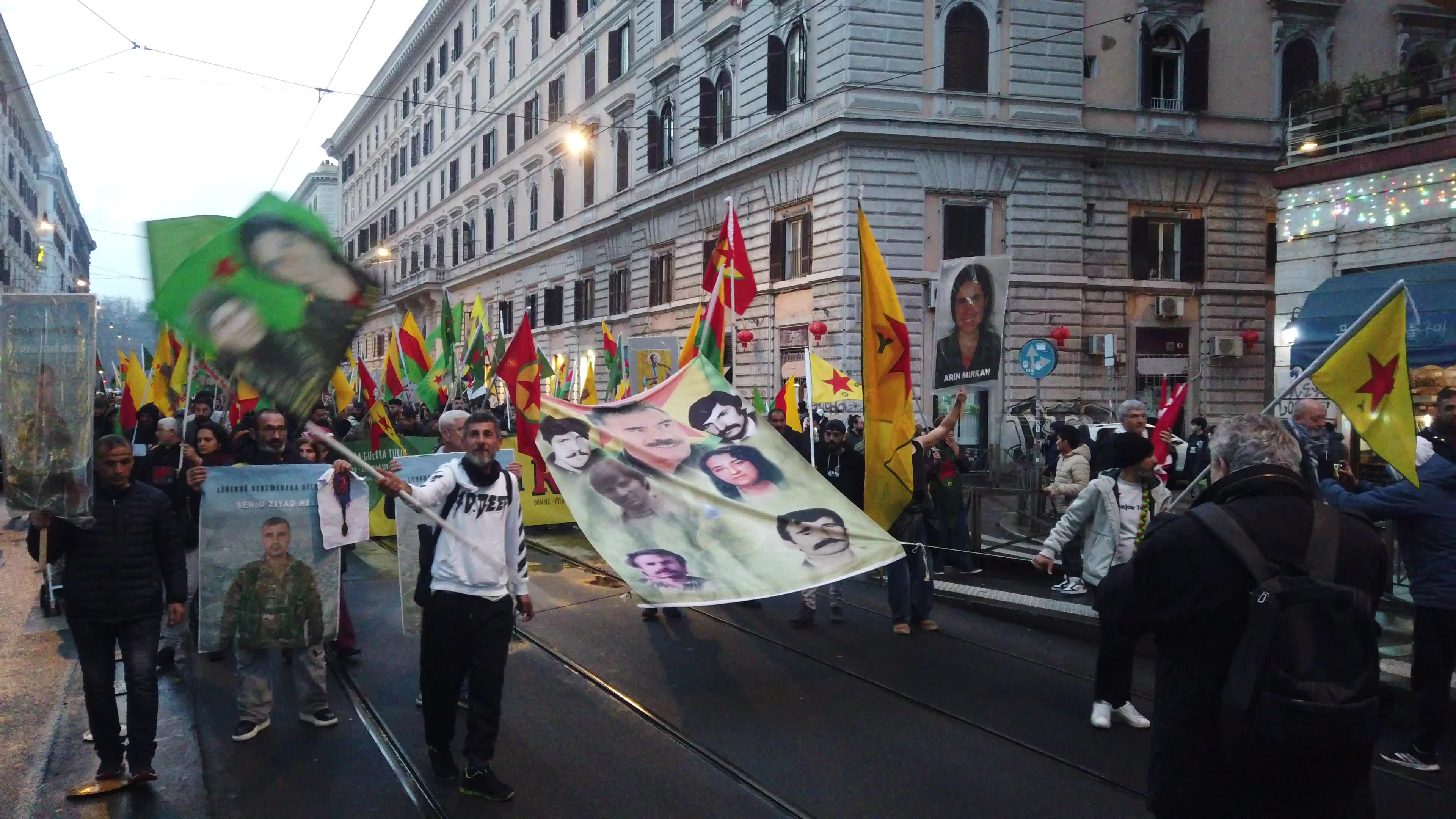 Demonstration for Rojava 
