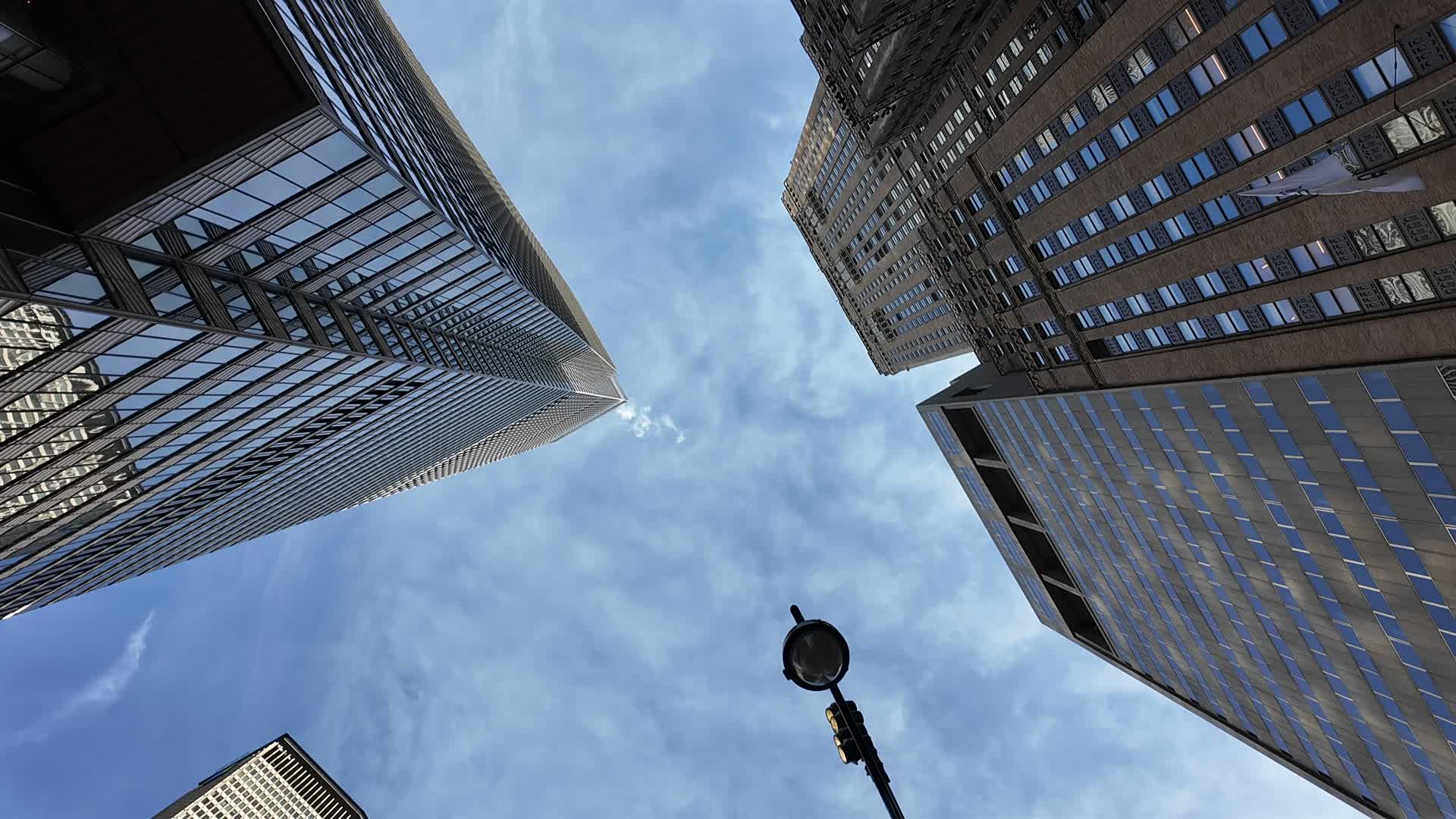 New York City Looking Up