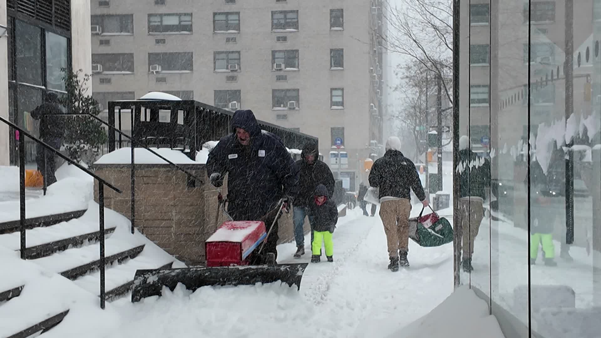 New York City Winter Storm
