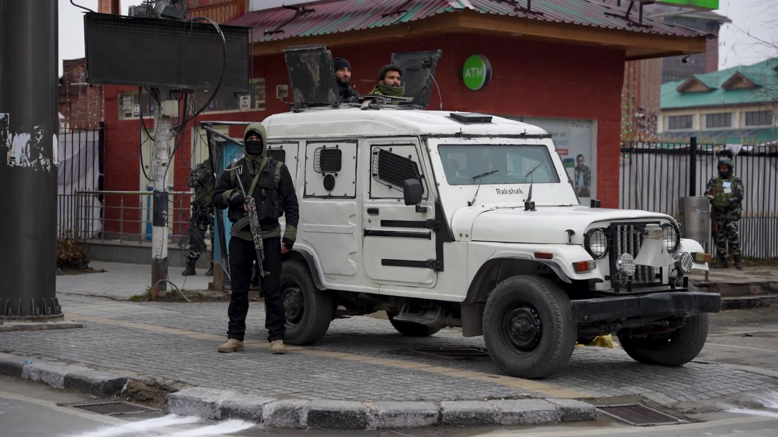 India's 77th republic day celebrated in Kashmir.
