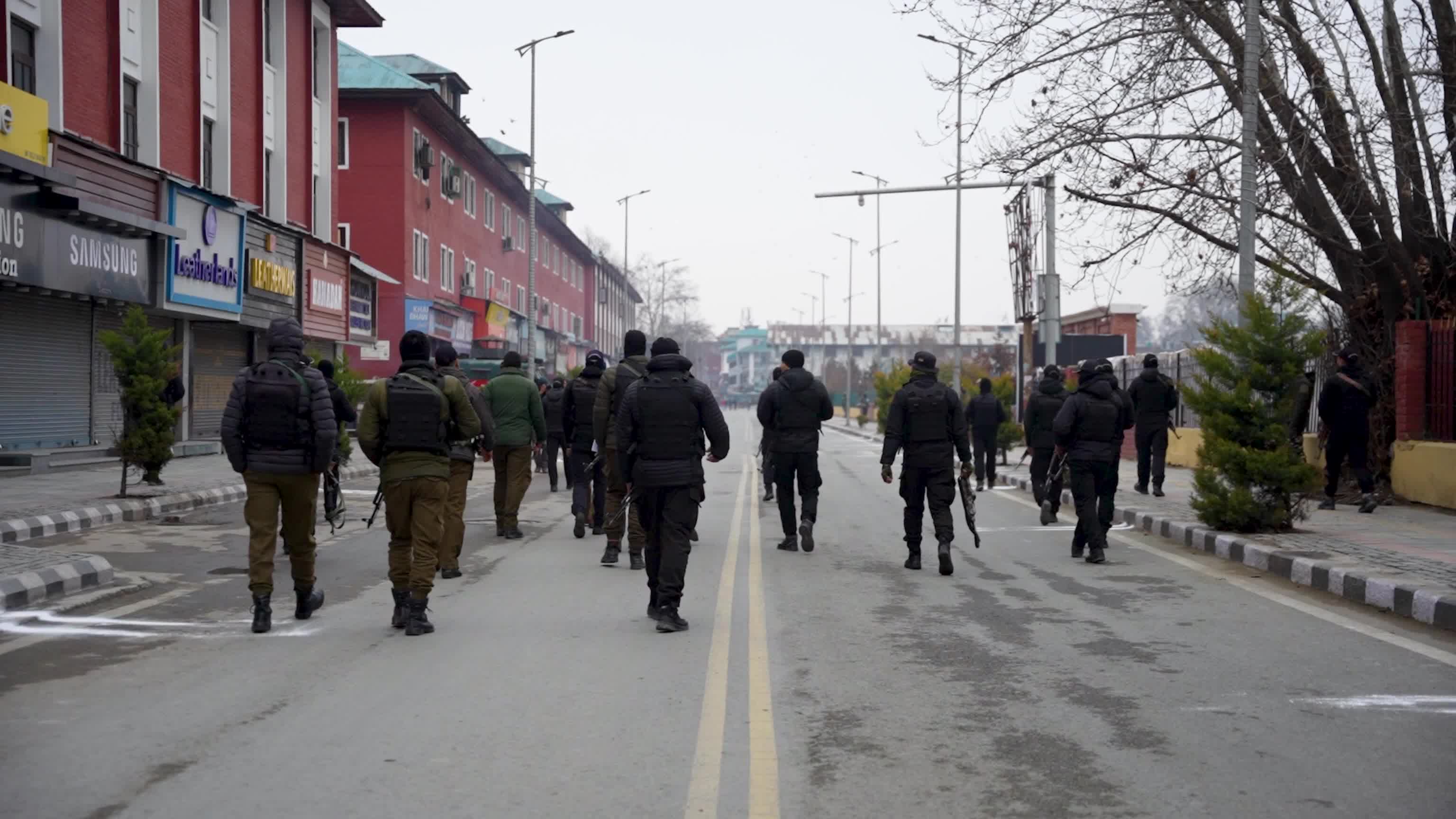 India's 77th republic day celebrated in Kashmir.