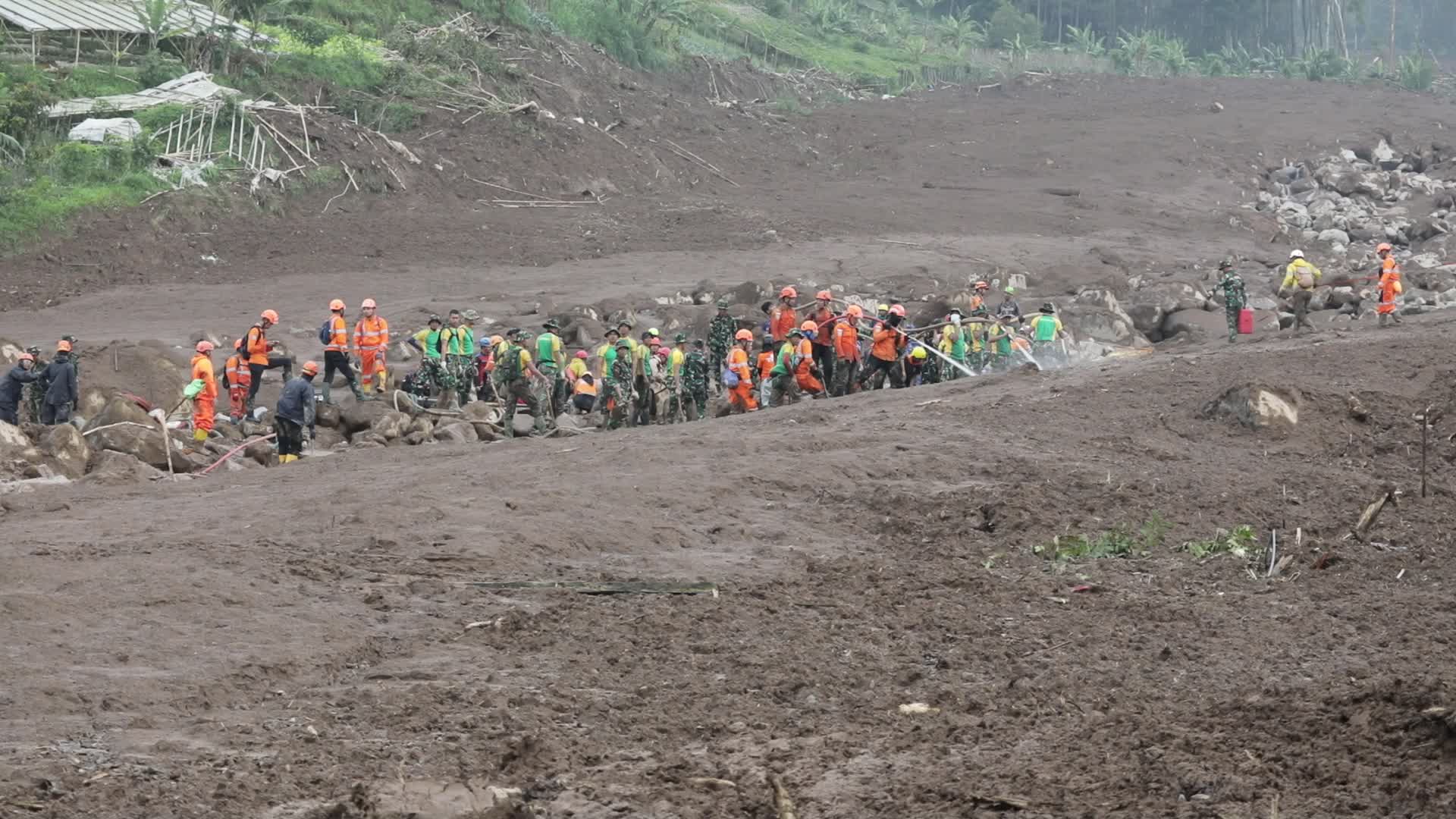 Indonesia landslide death toll rises to 17, dozens missing