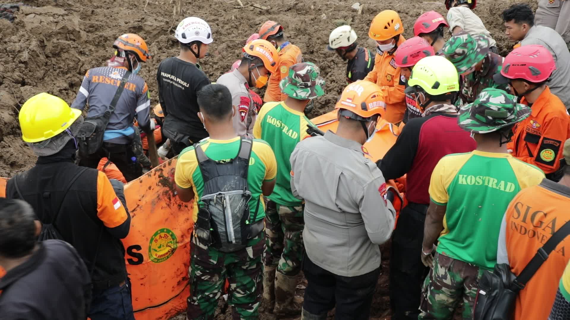 Indonesia landslide death toll rises to 17, dozens missing