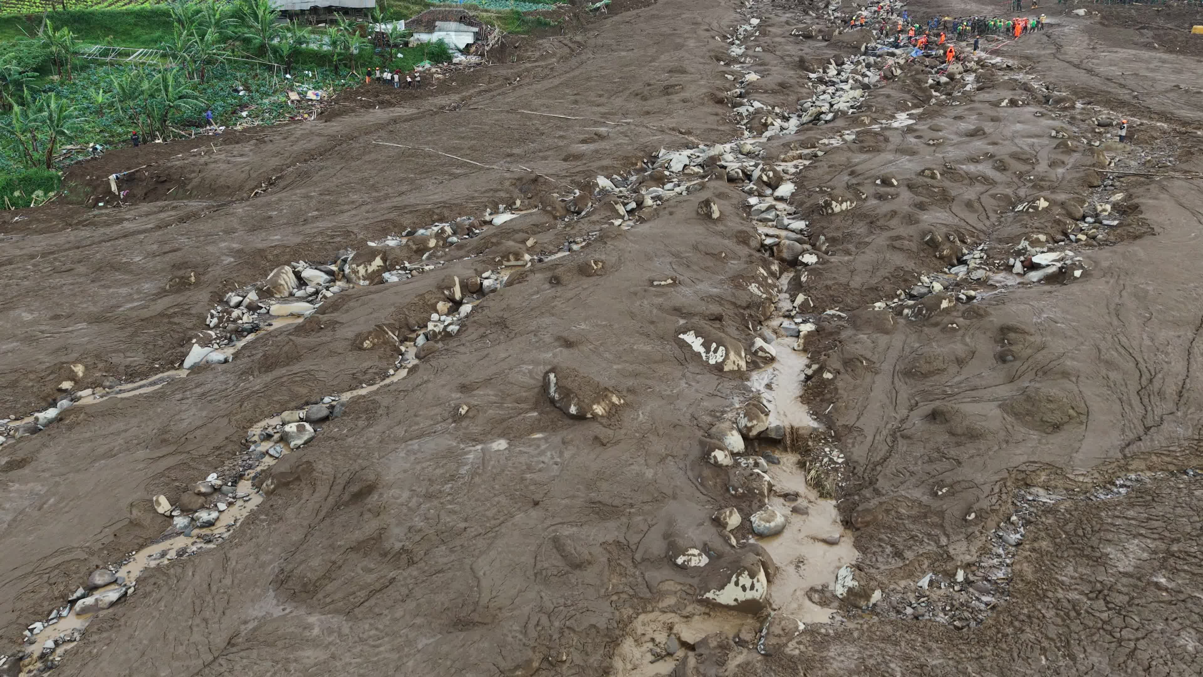 Indonesia landslide death toll rises to 17, dozens missing