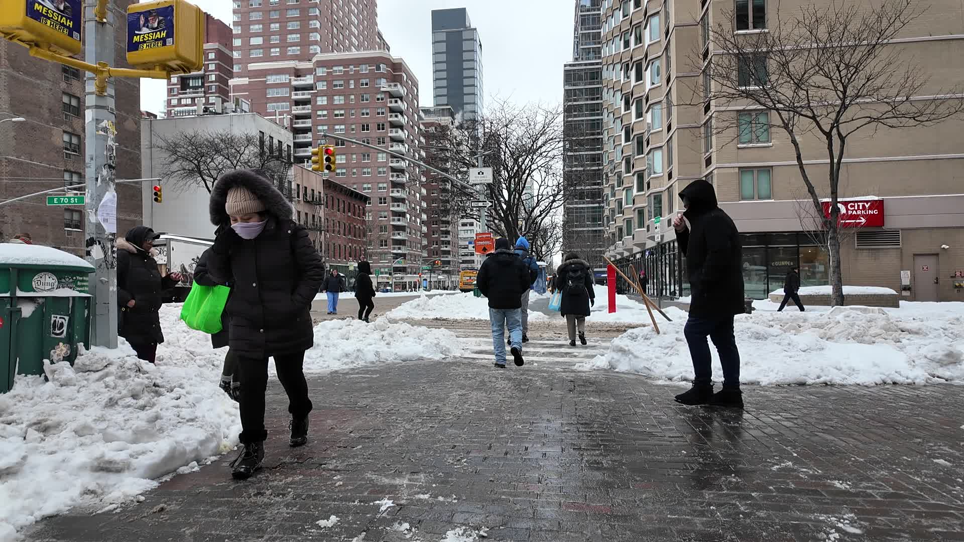 New York Snow Cleanup