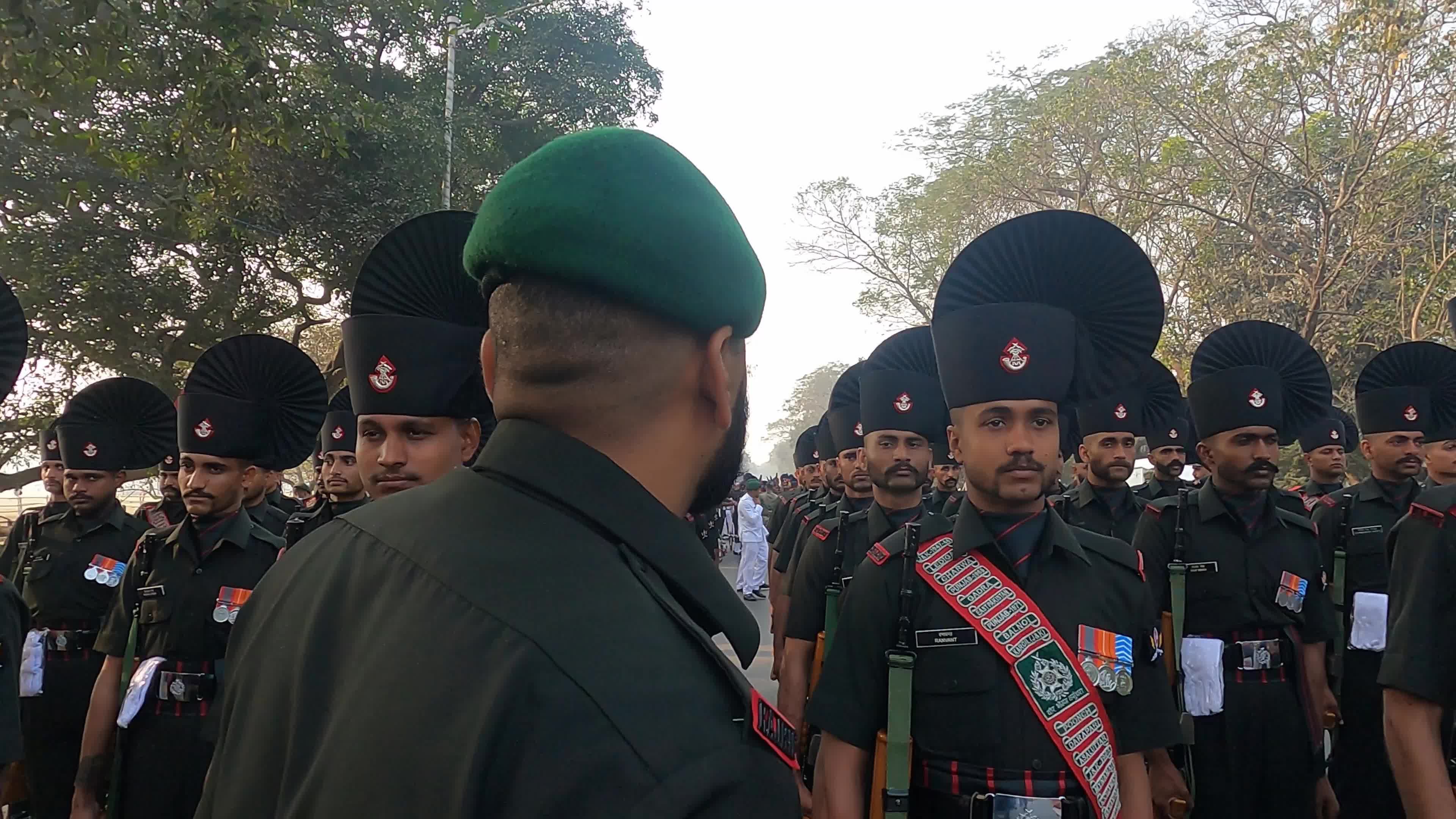 Full dress rehearsal for Republic Day parade