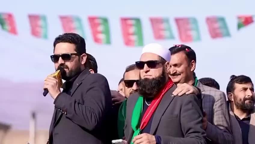Khyber Pakhtunkhwa CM Addresses Street Rally in Mingora